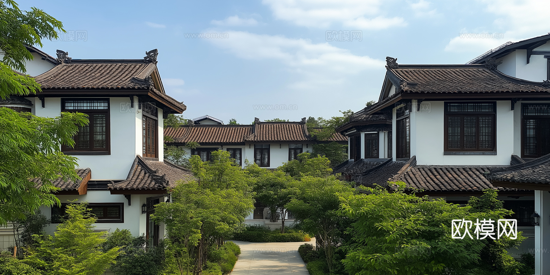 高清别墅区外景下载