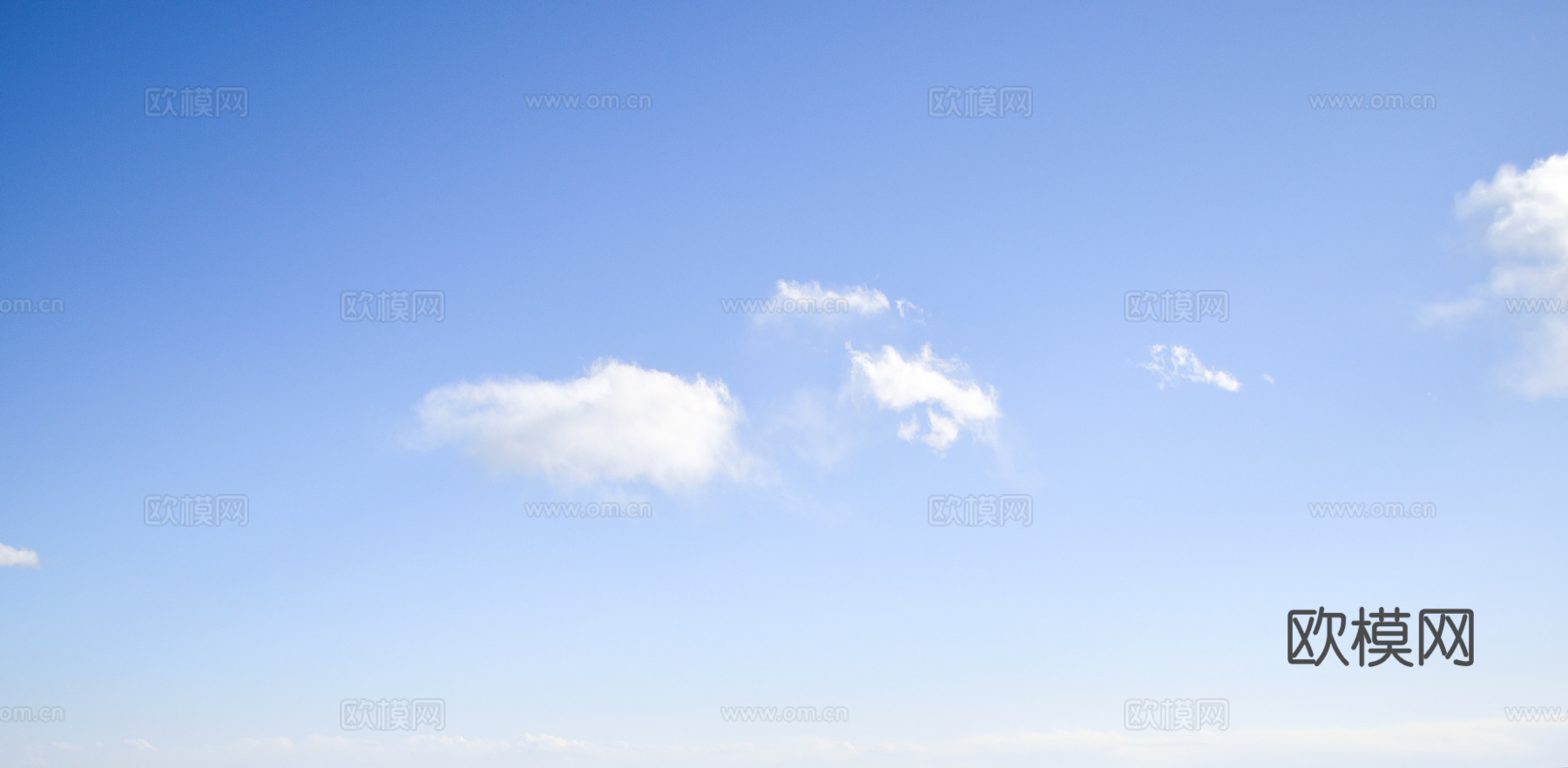 蓝天天空白云