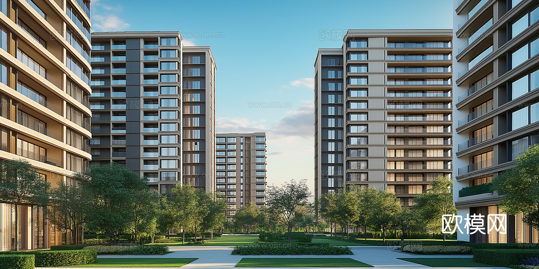 高清小区白天外景下载