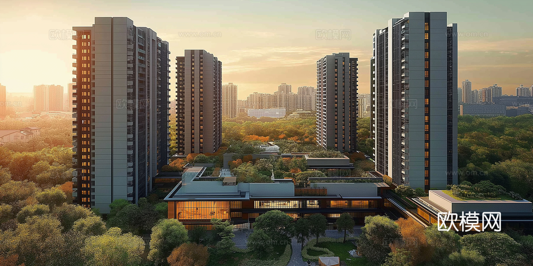 高清小区白天外景下载