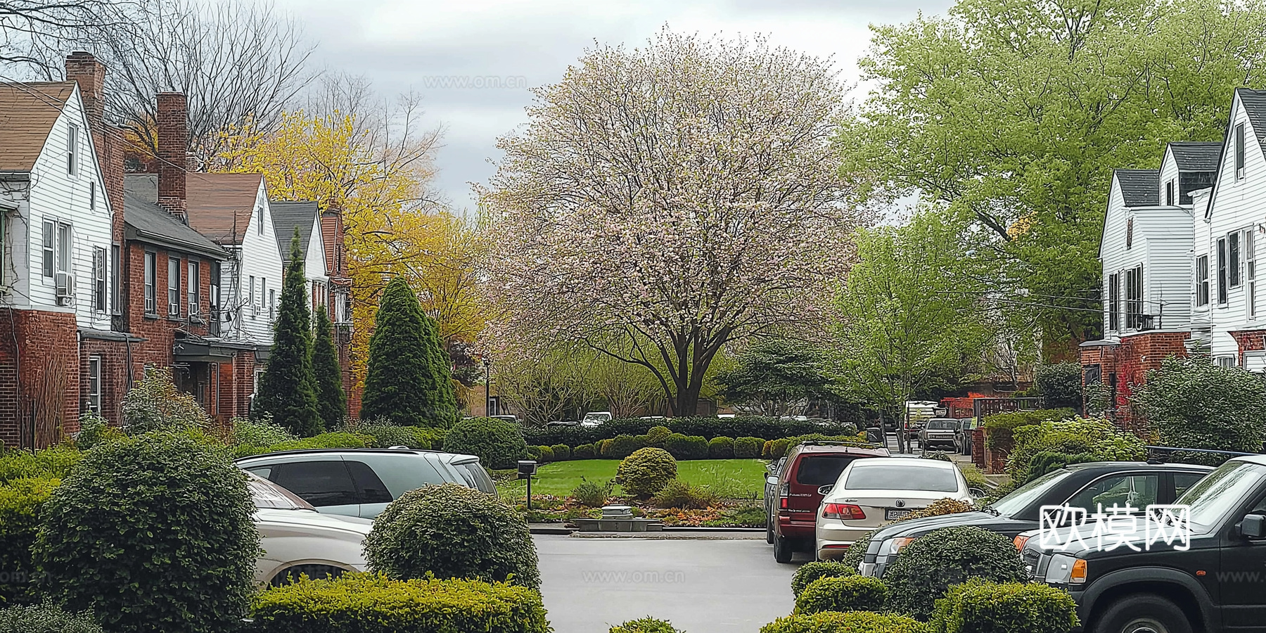 高清别墅区外景下载