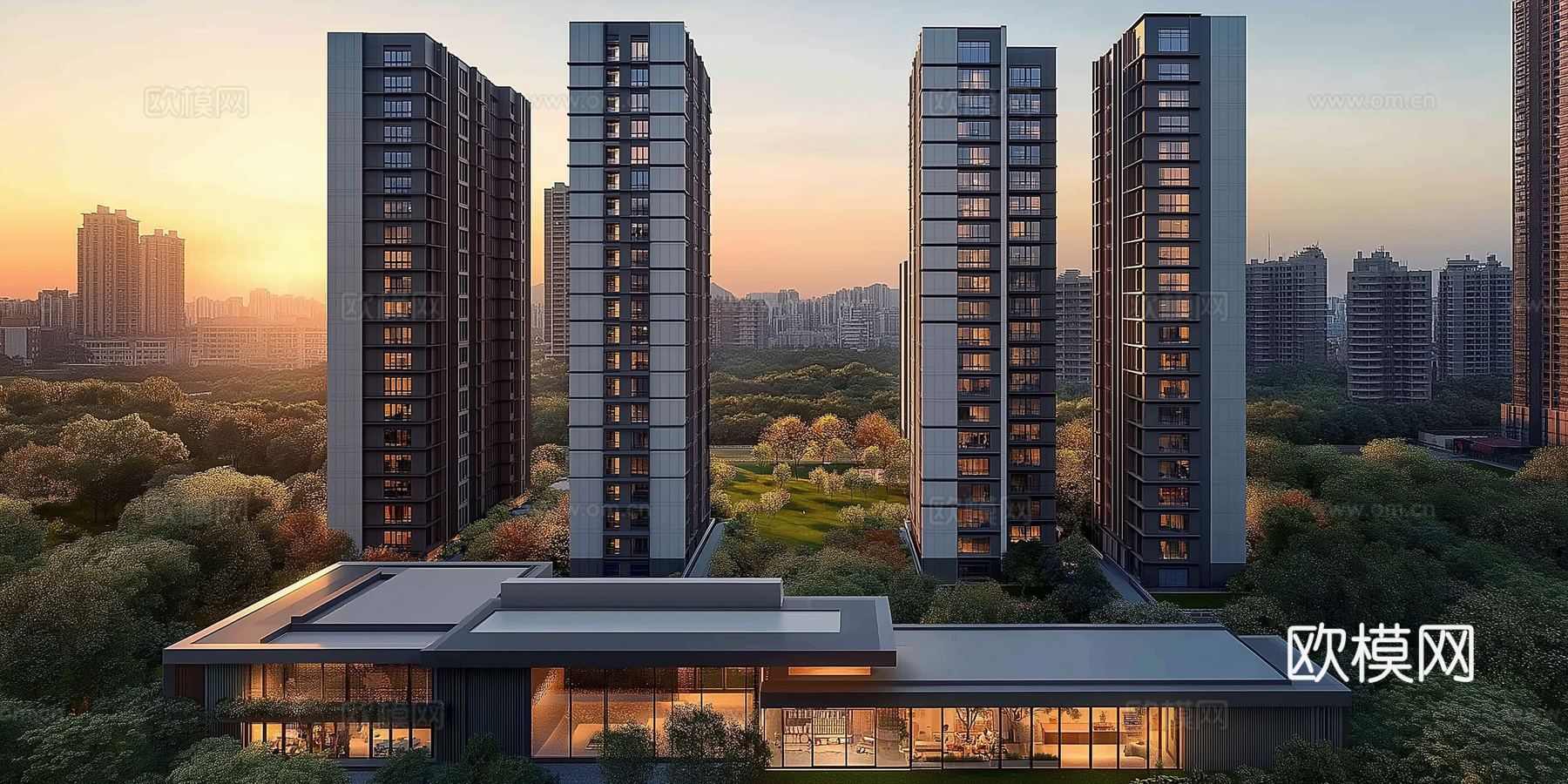 高清小区白天外景下载