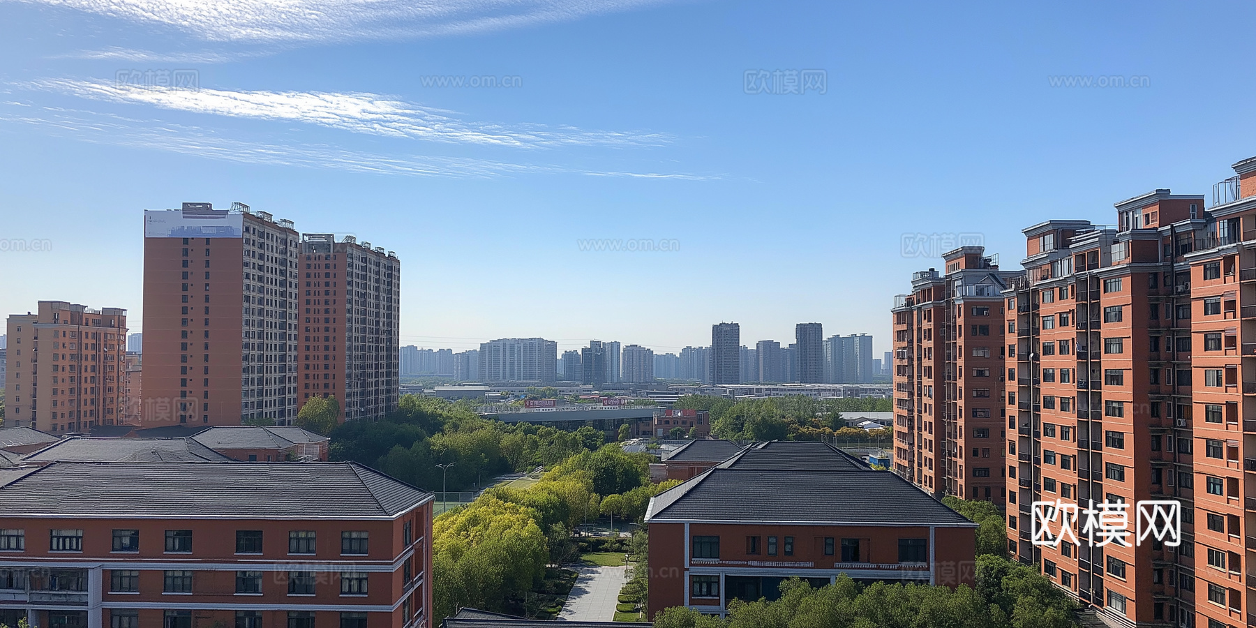 高清小区白天外景下载