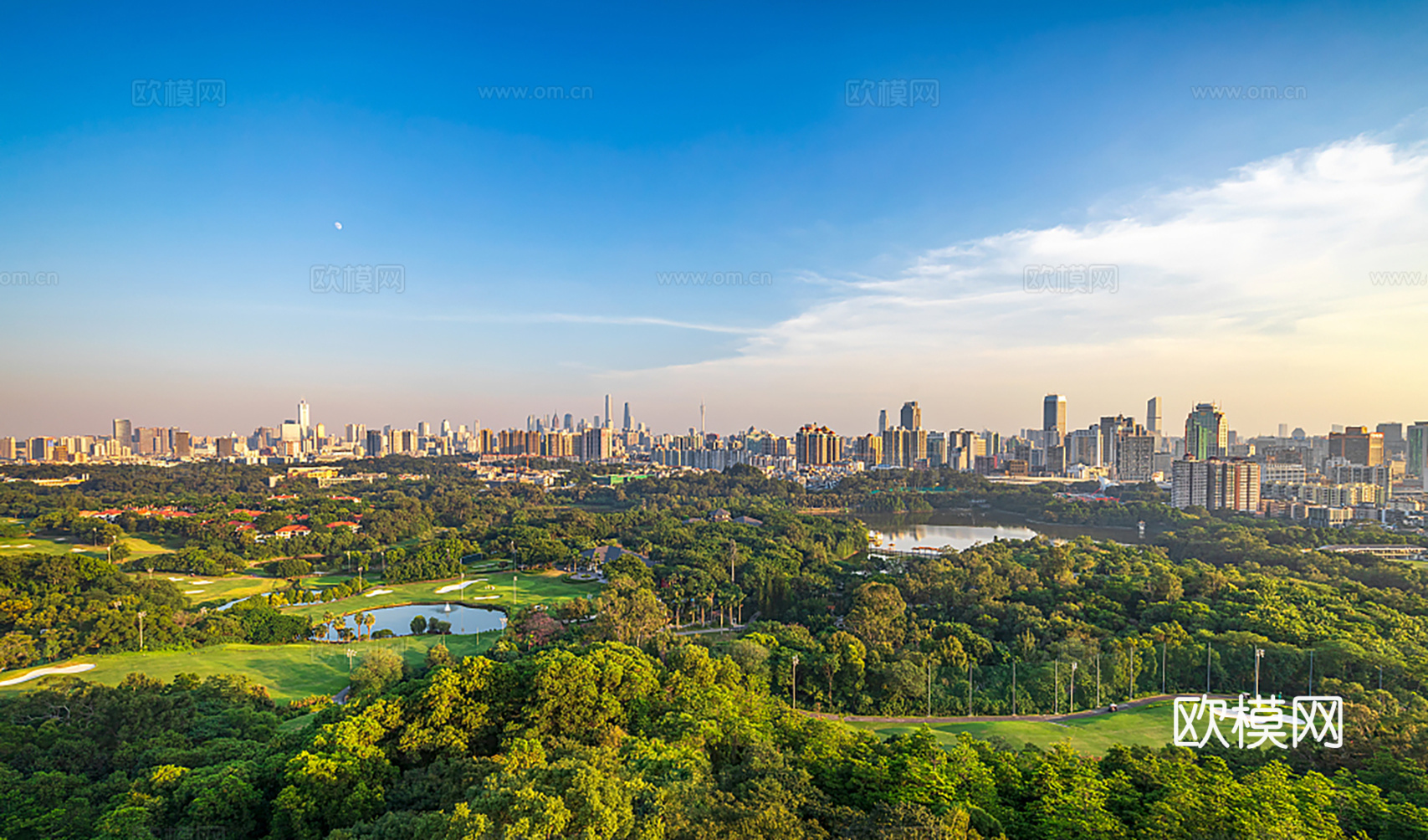 白天城市外景下载