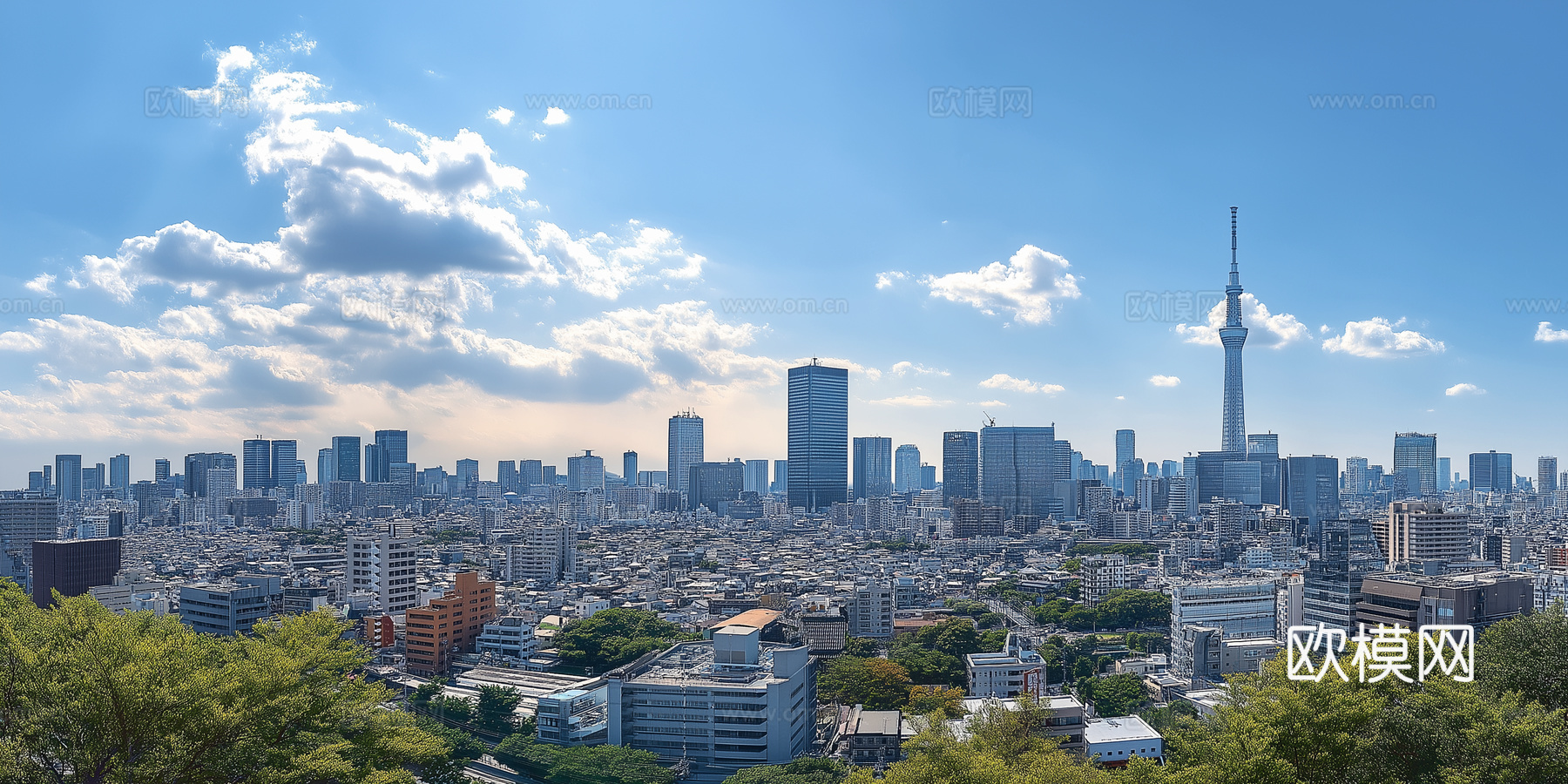 城市白天外景下载
