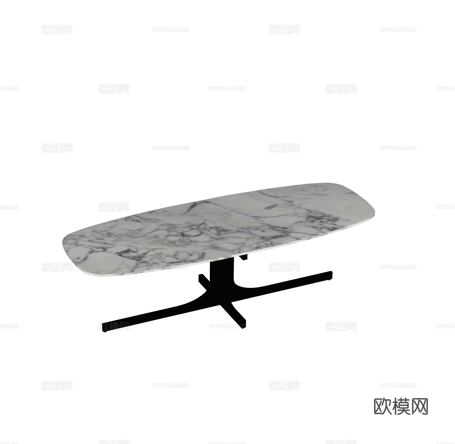 MisuraEmme 现代意式餐桌 轻奢餐桌 大理石餐桌 长su模型
