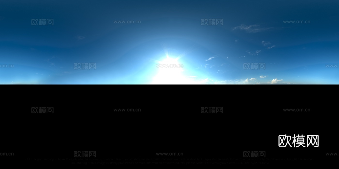 HDR天空高清贴图下载