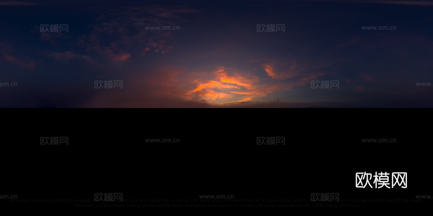 HDR天空高清贴图下载