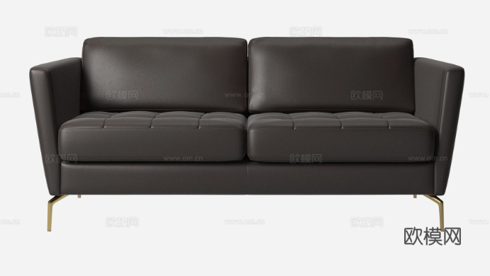 Double sofa免费3d模型