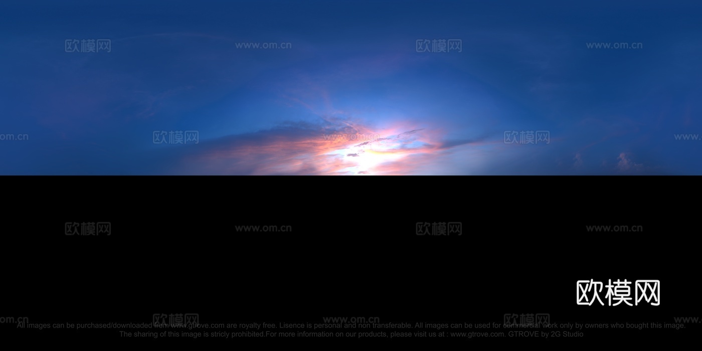 HDR天空高清贴图下载