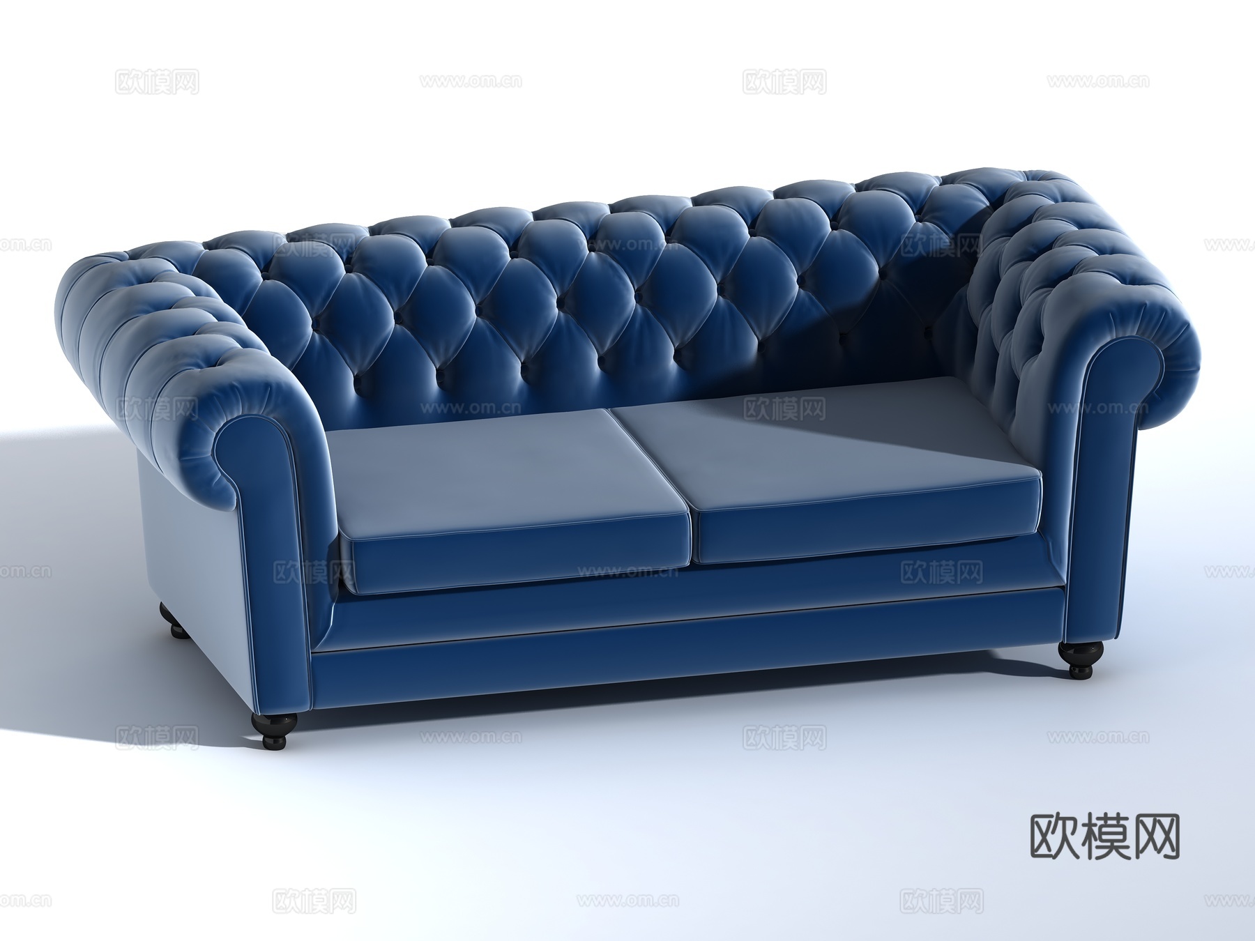 Neoclassical sofa3d模型