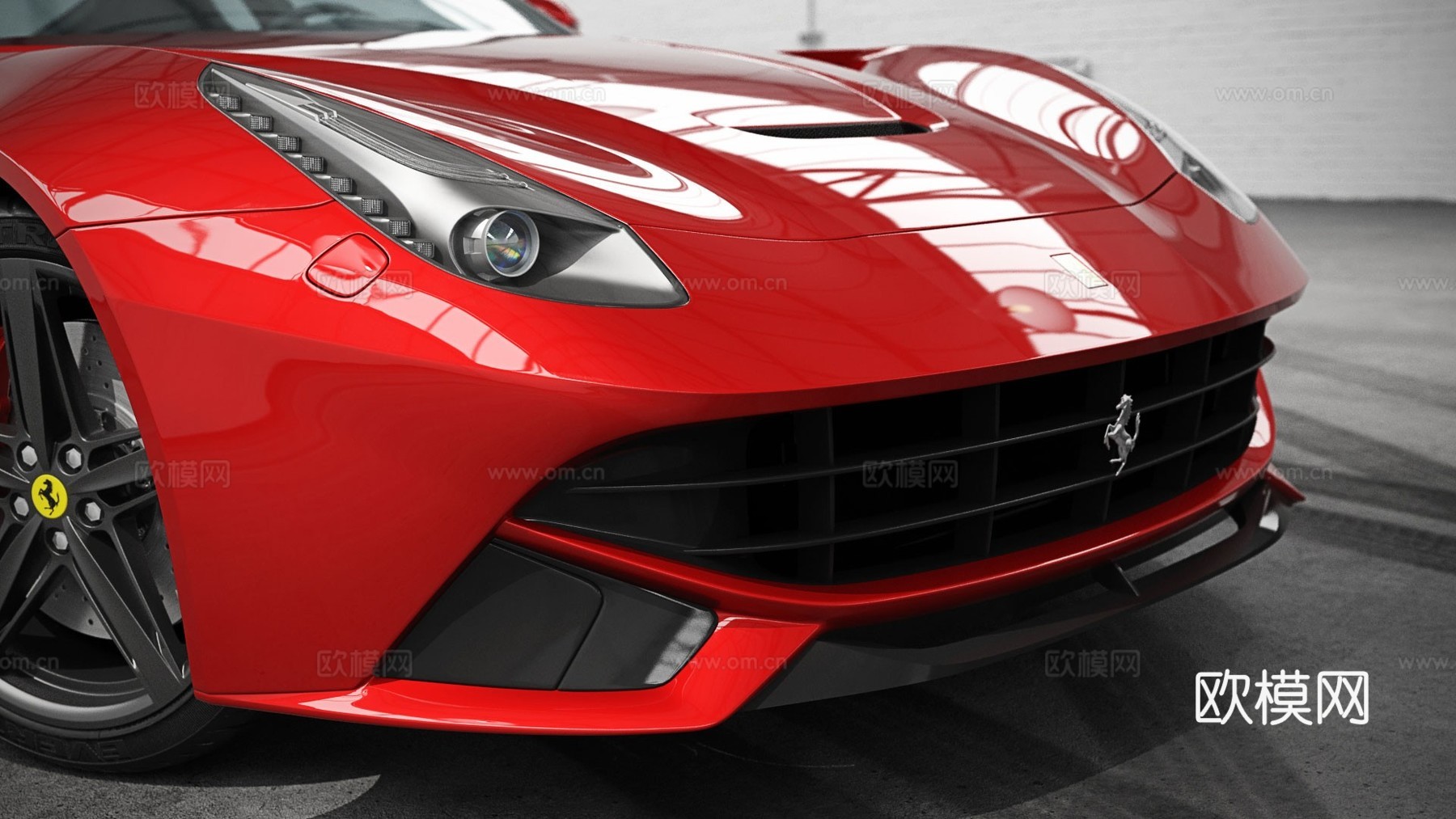 法拉利Ferrari F12 Berlinetta3d模型