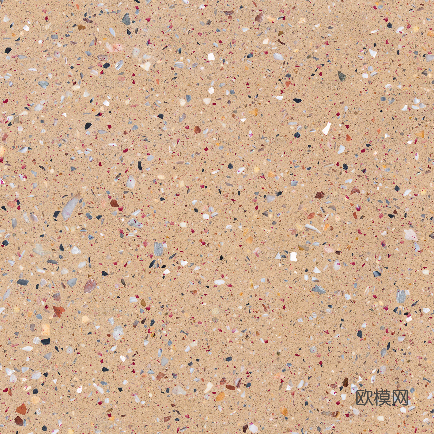 水磨石 人造石 地胶 石英石