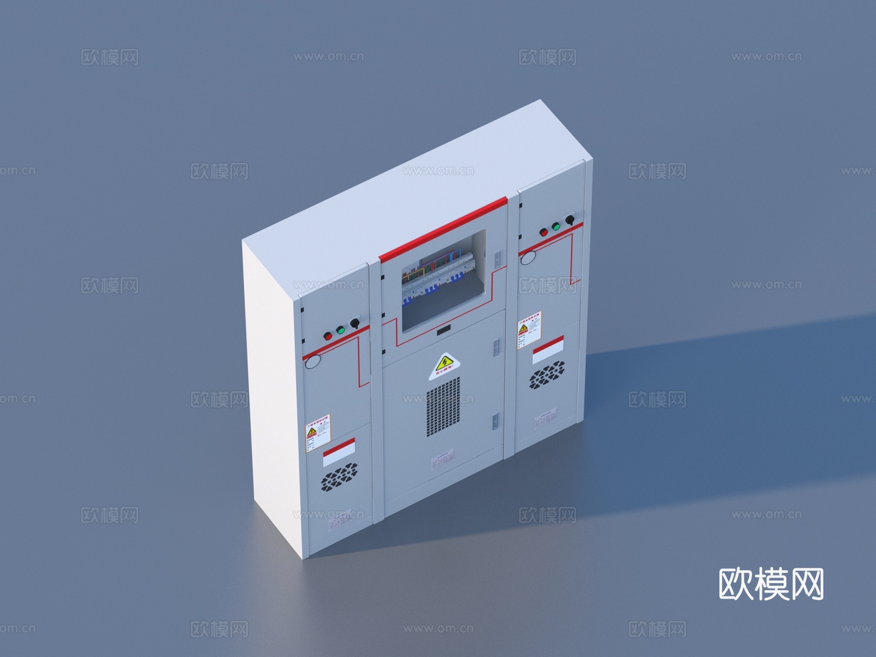 电箱 配电箱 电气柜 电表箱3d模型