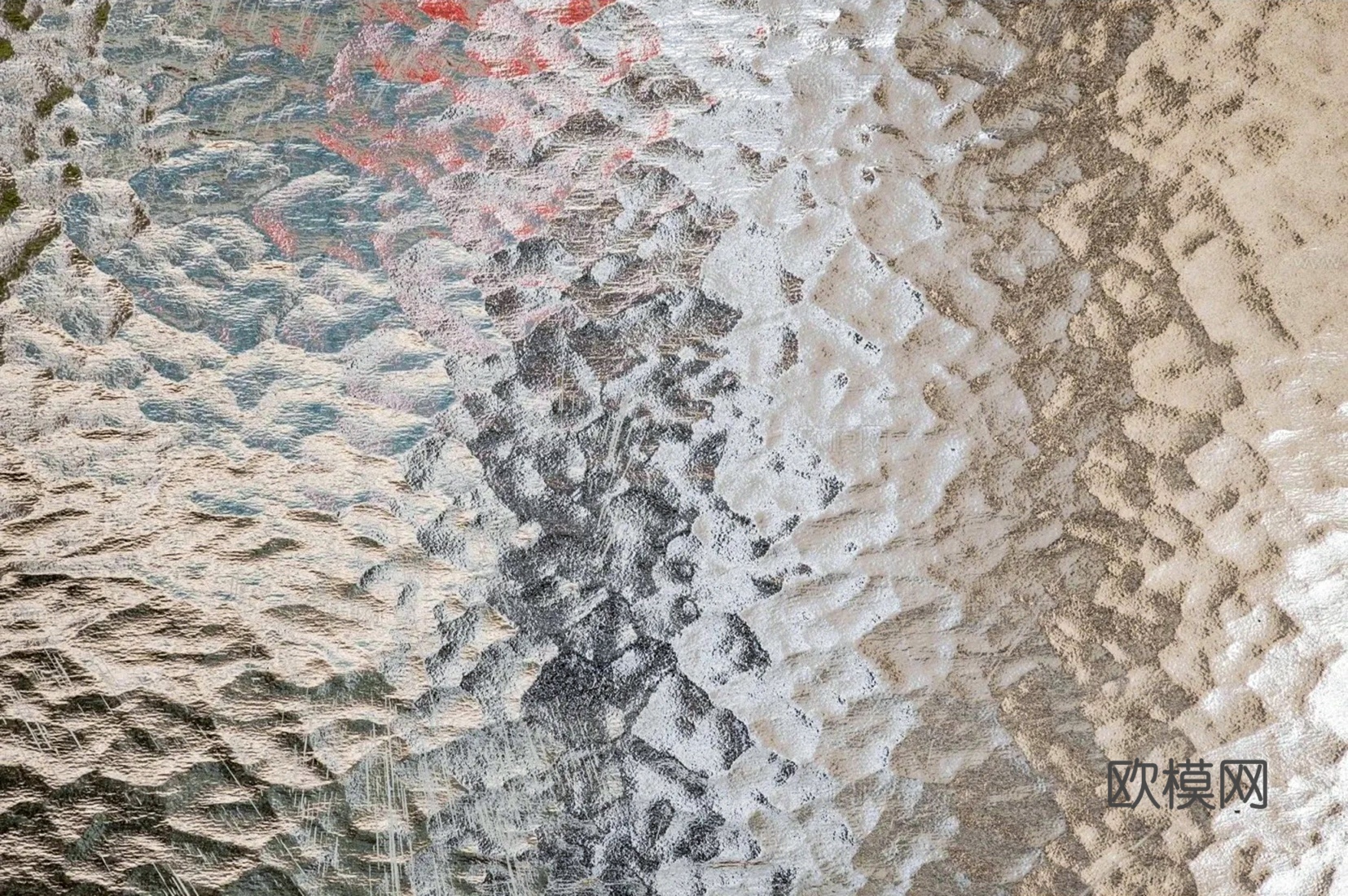 水纹磨砂玻璃