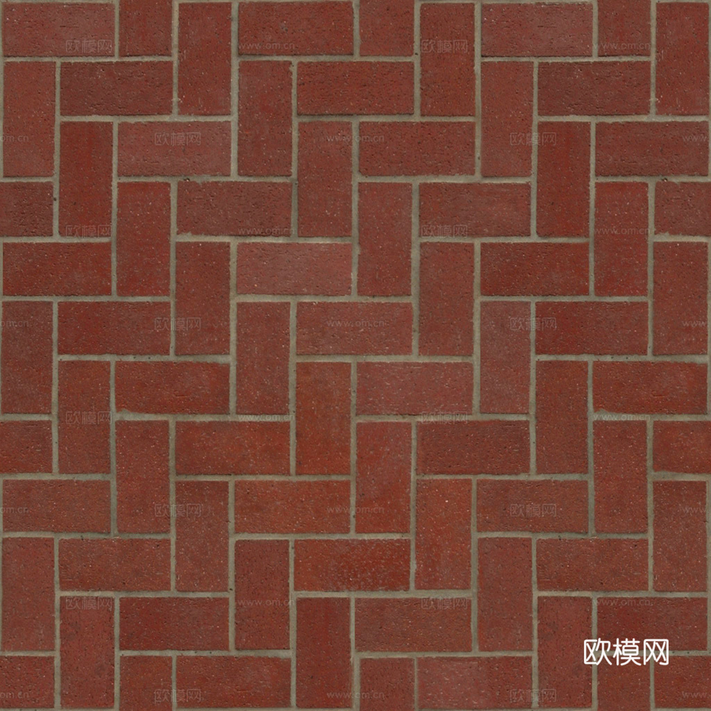 红砖铺地