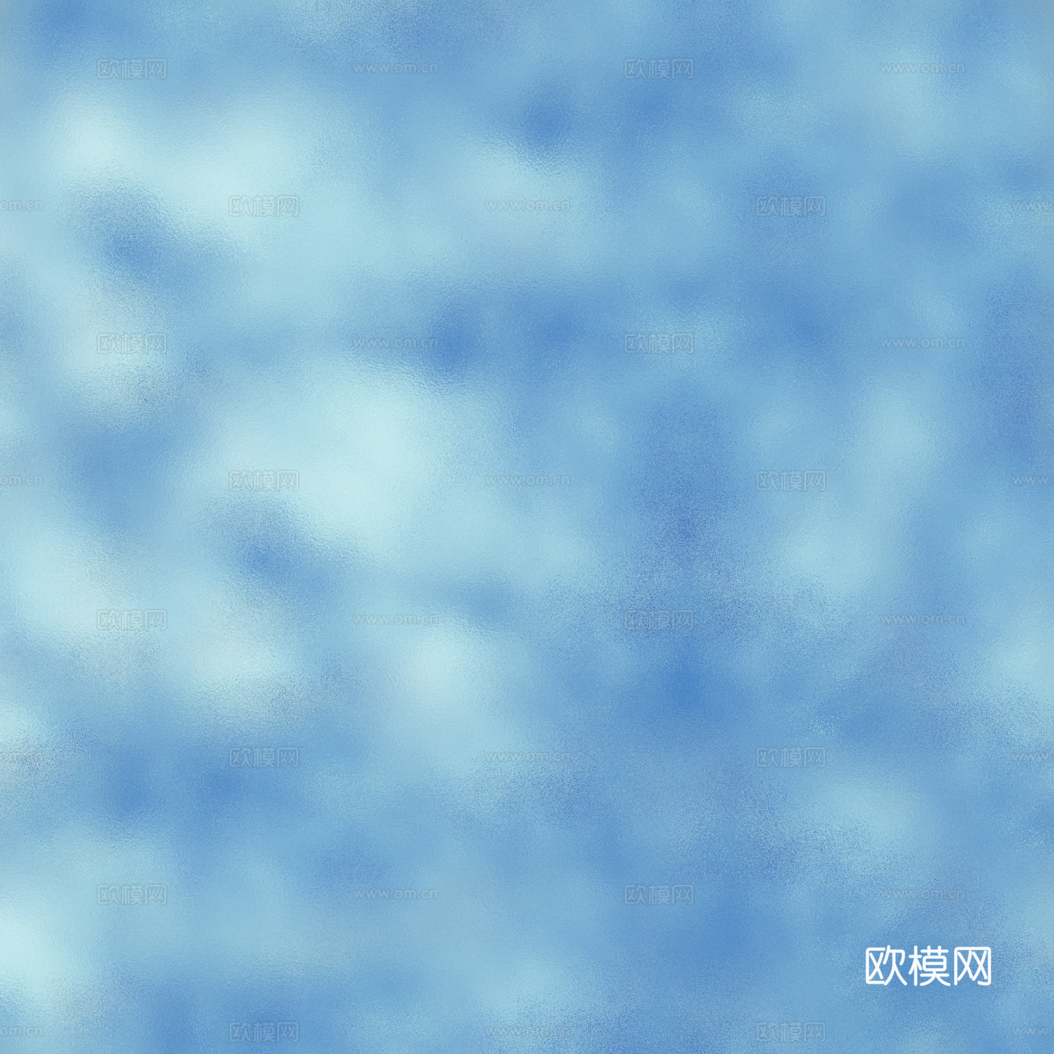 蓝色磨砂玻璃