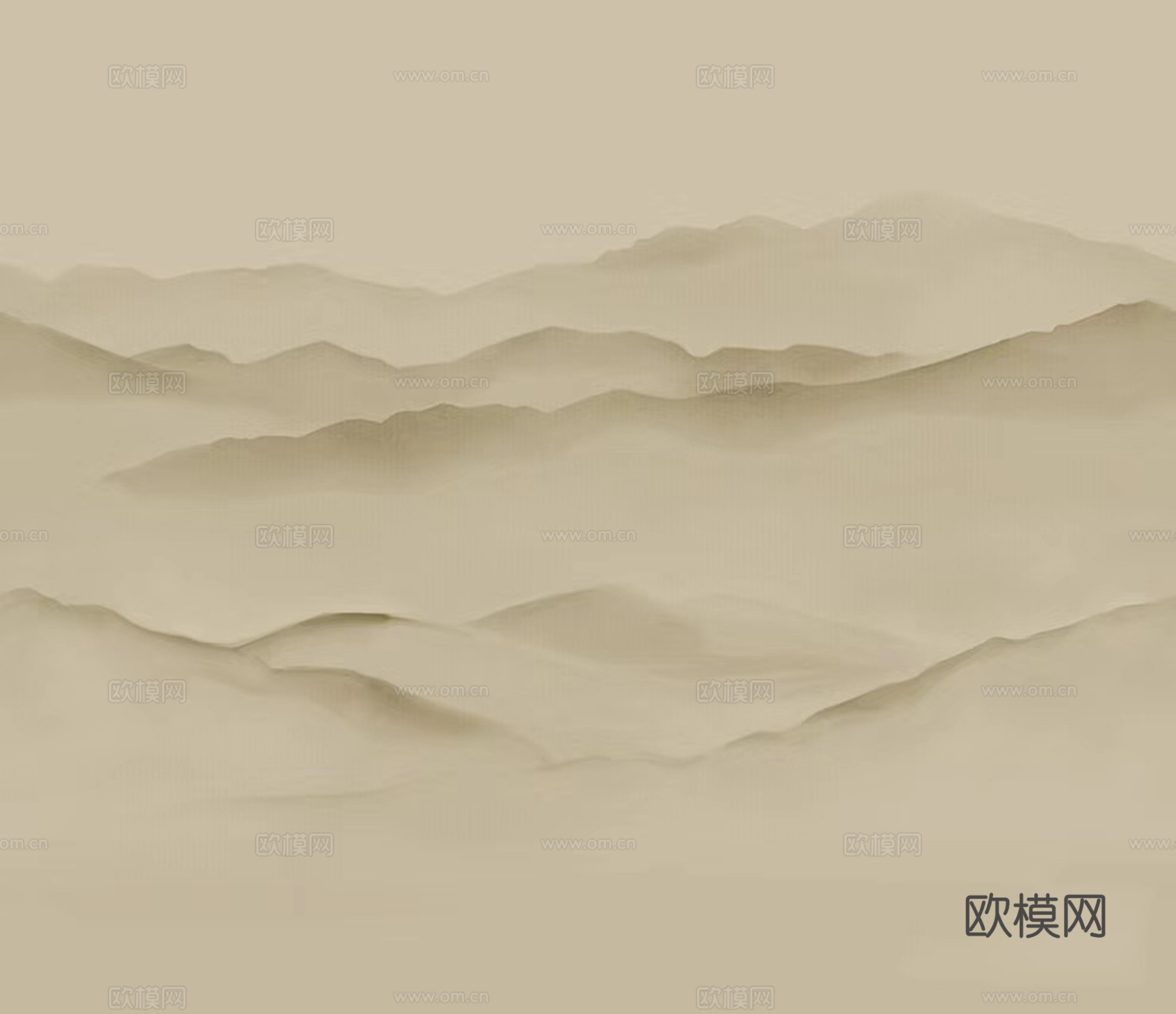 新中式中式简约山水壁纸