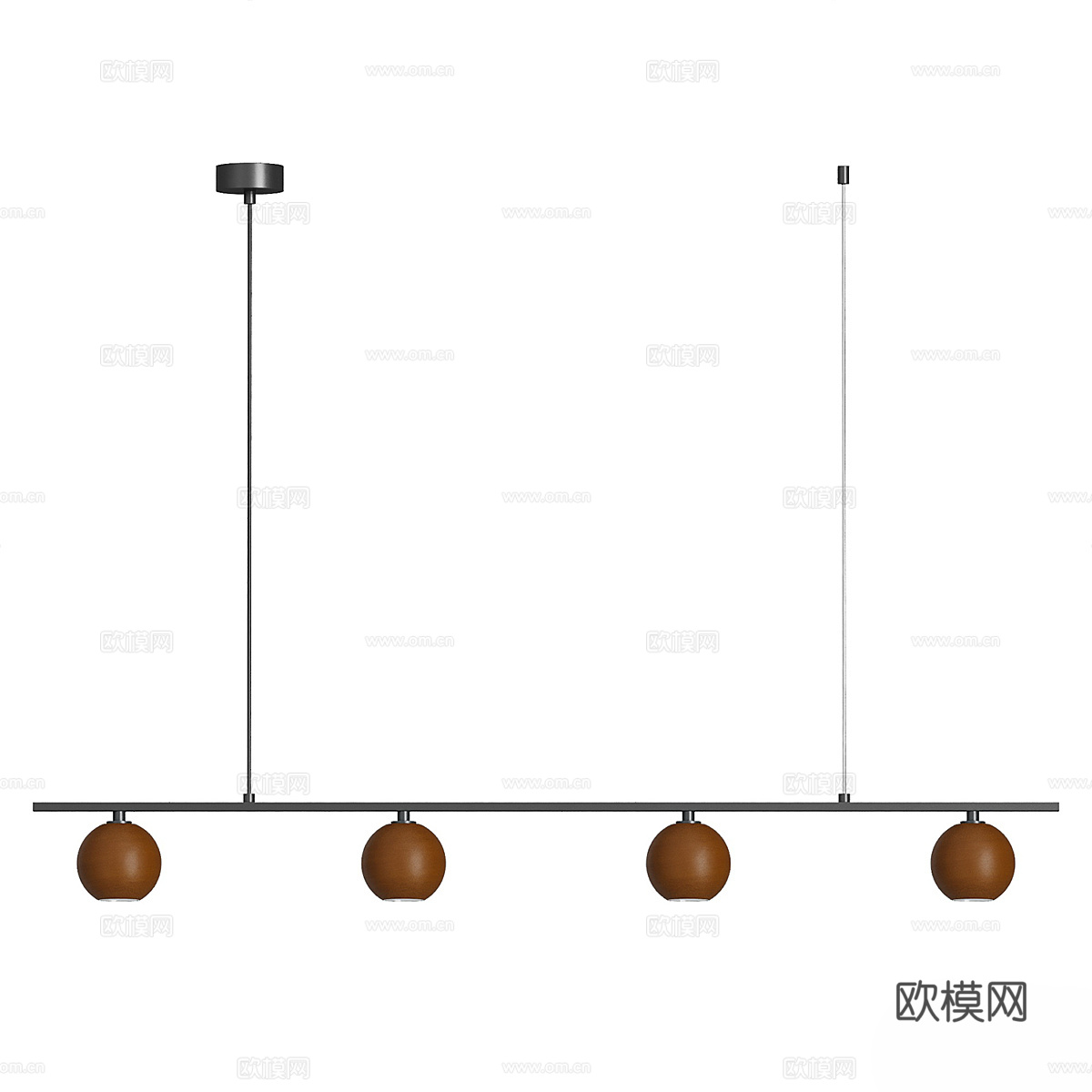 新中式工艺吊灯3d模型