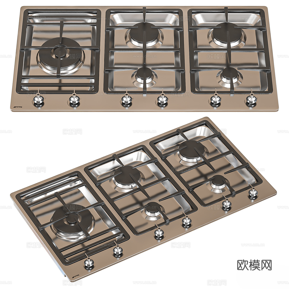 现代厨房电器3d模型