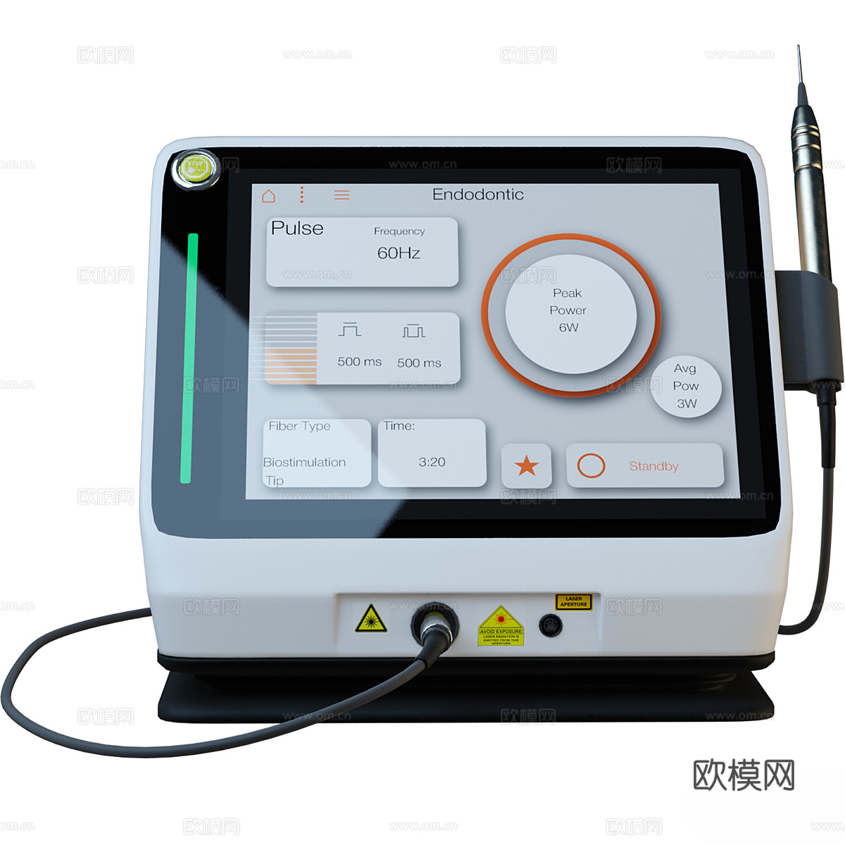 激光器  激光仪3d模型