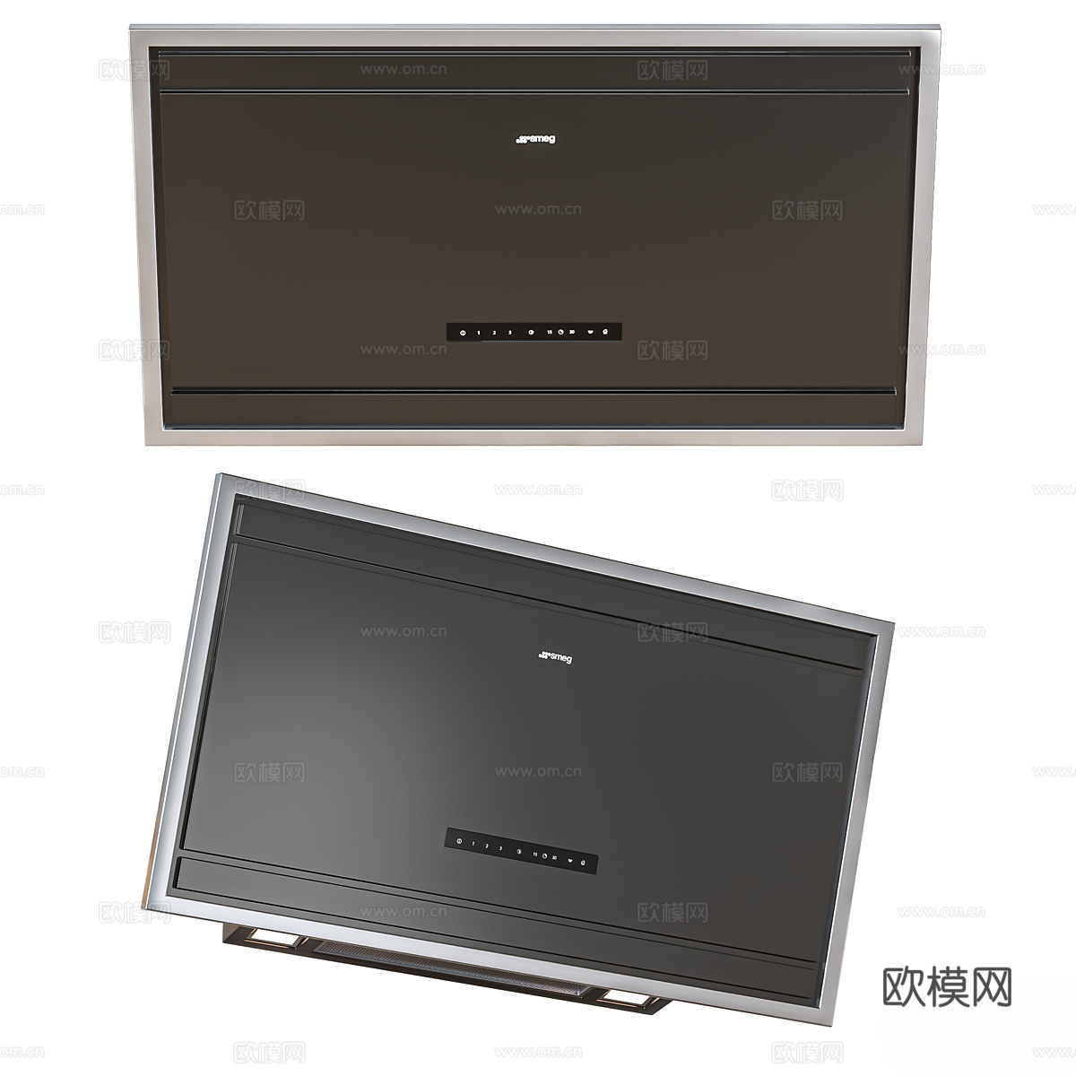 现代厨房电器3d模型