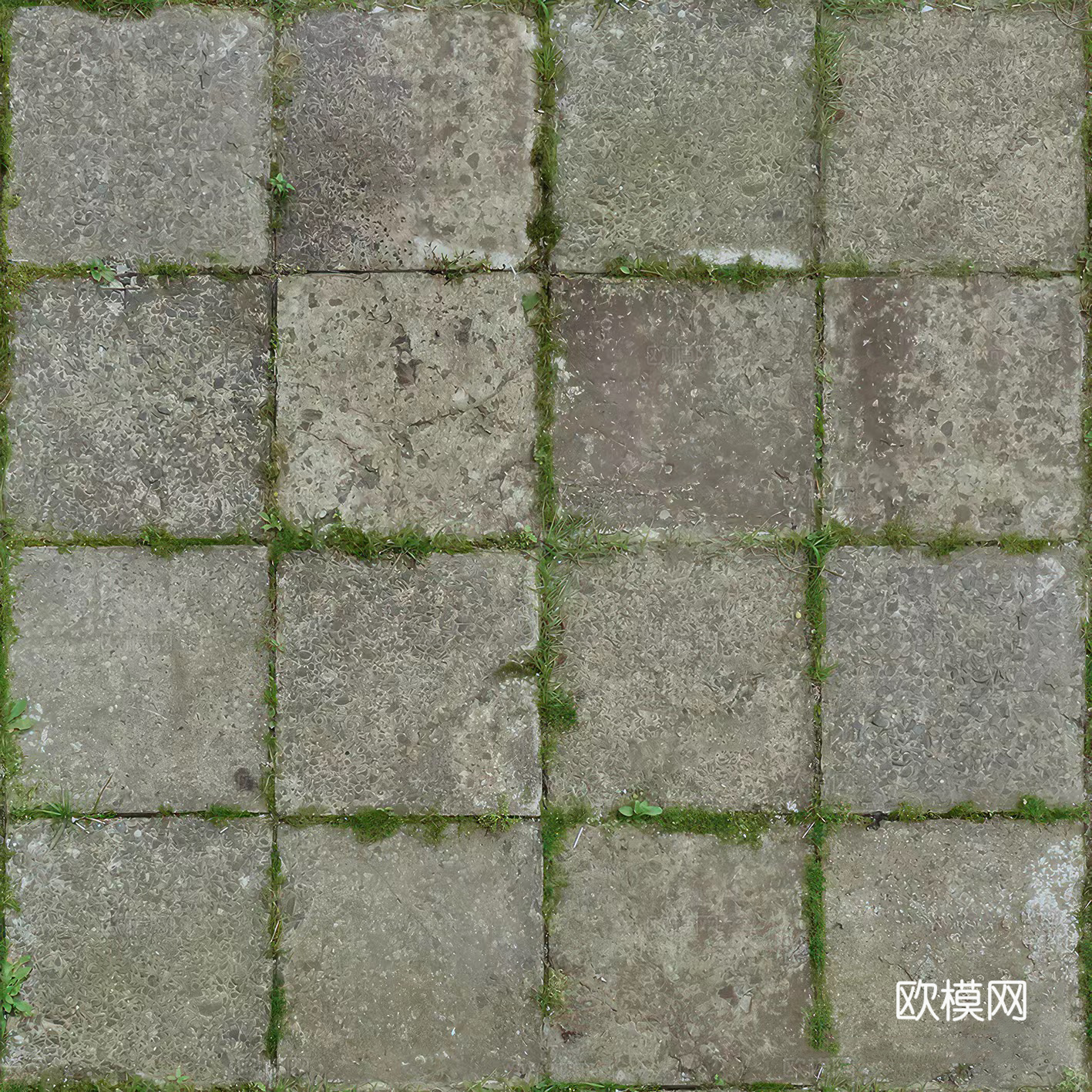 无缝户外植草砖