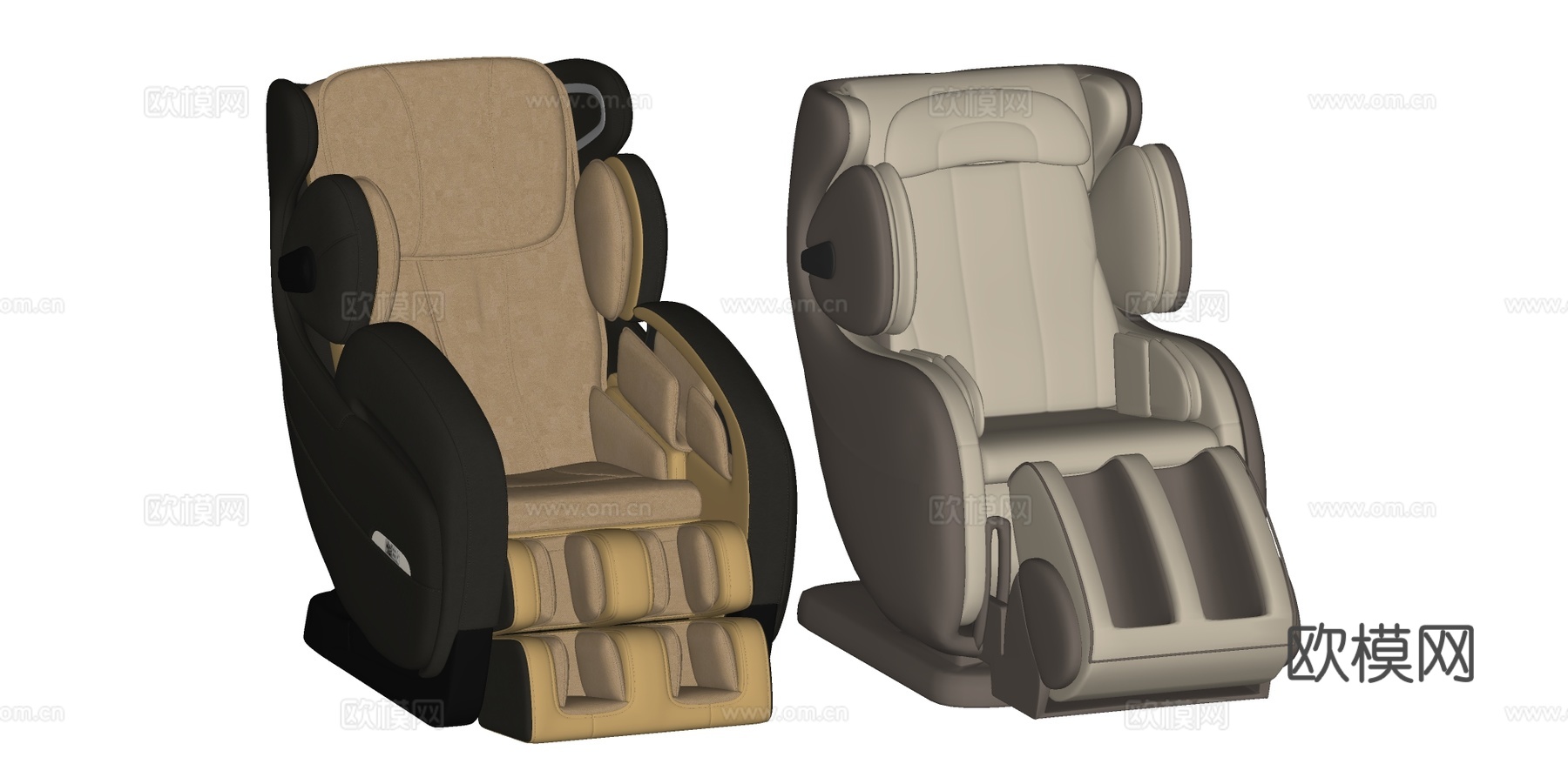 现代按摩椅su模型