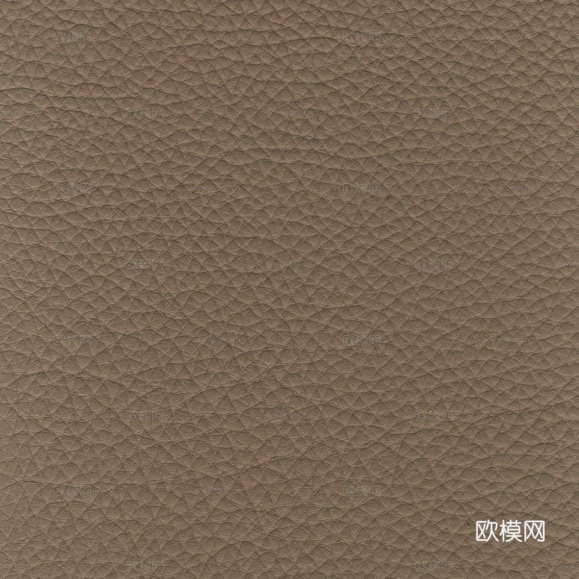 灰色粗纹皮革