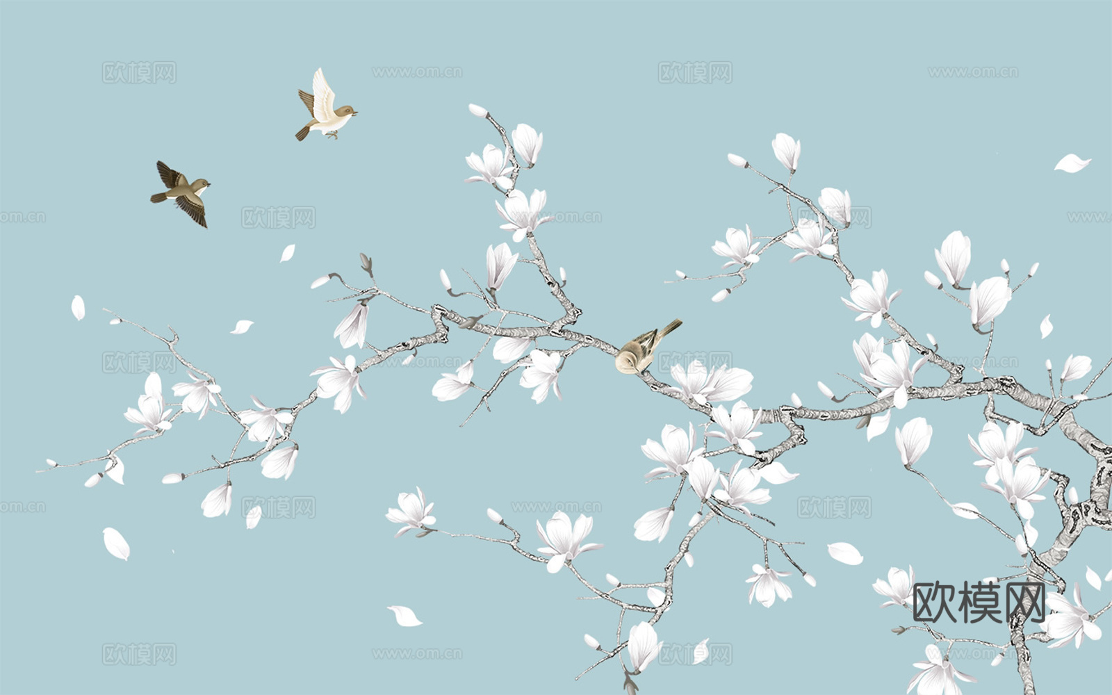 中式花鸟壁纸