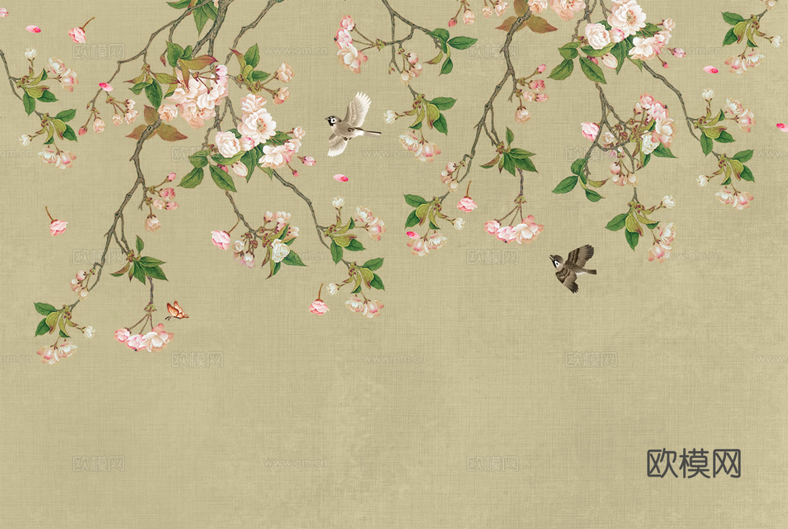 中式花鸟壁纸