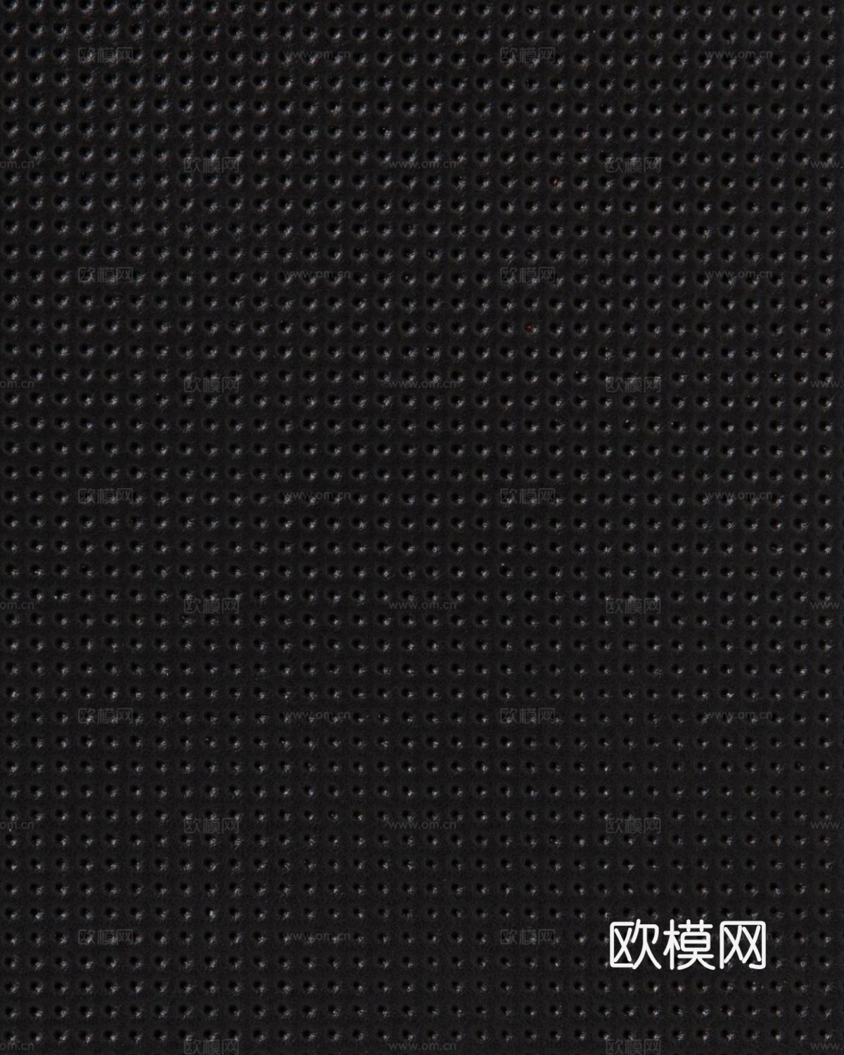 黑色粗纹皮革