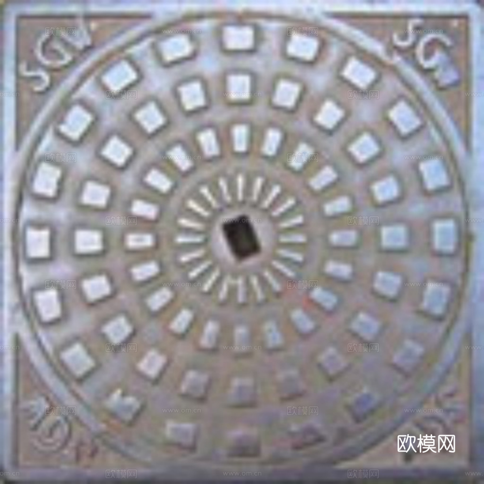 金属井盖
