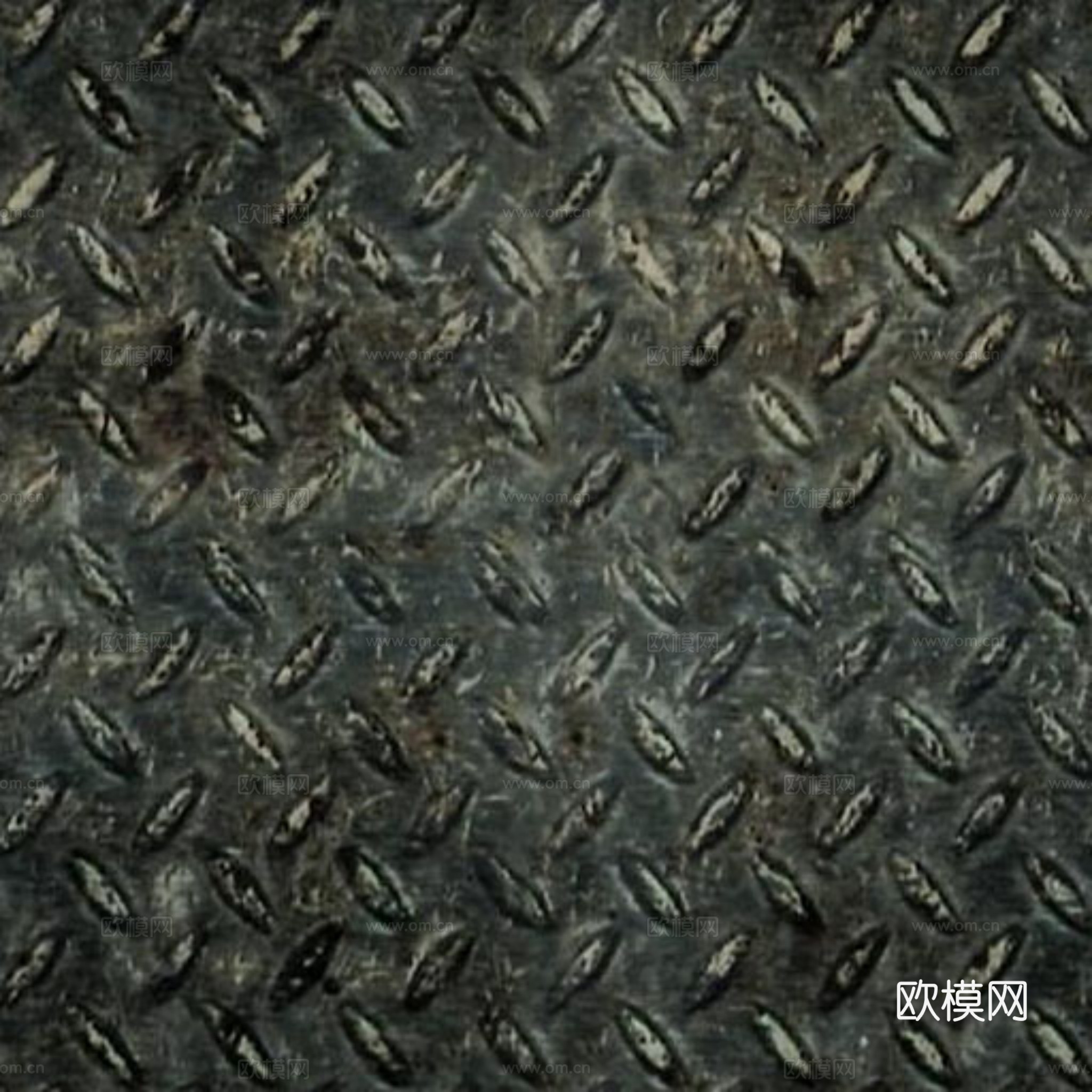 金属防滑 破旧