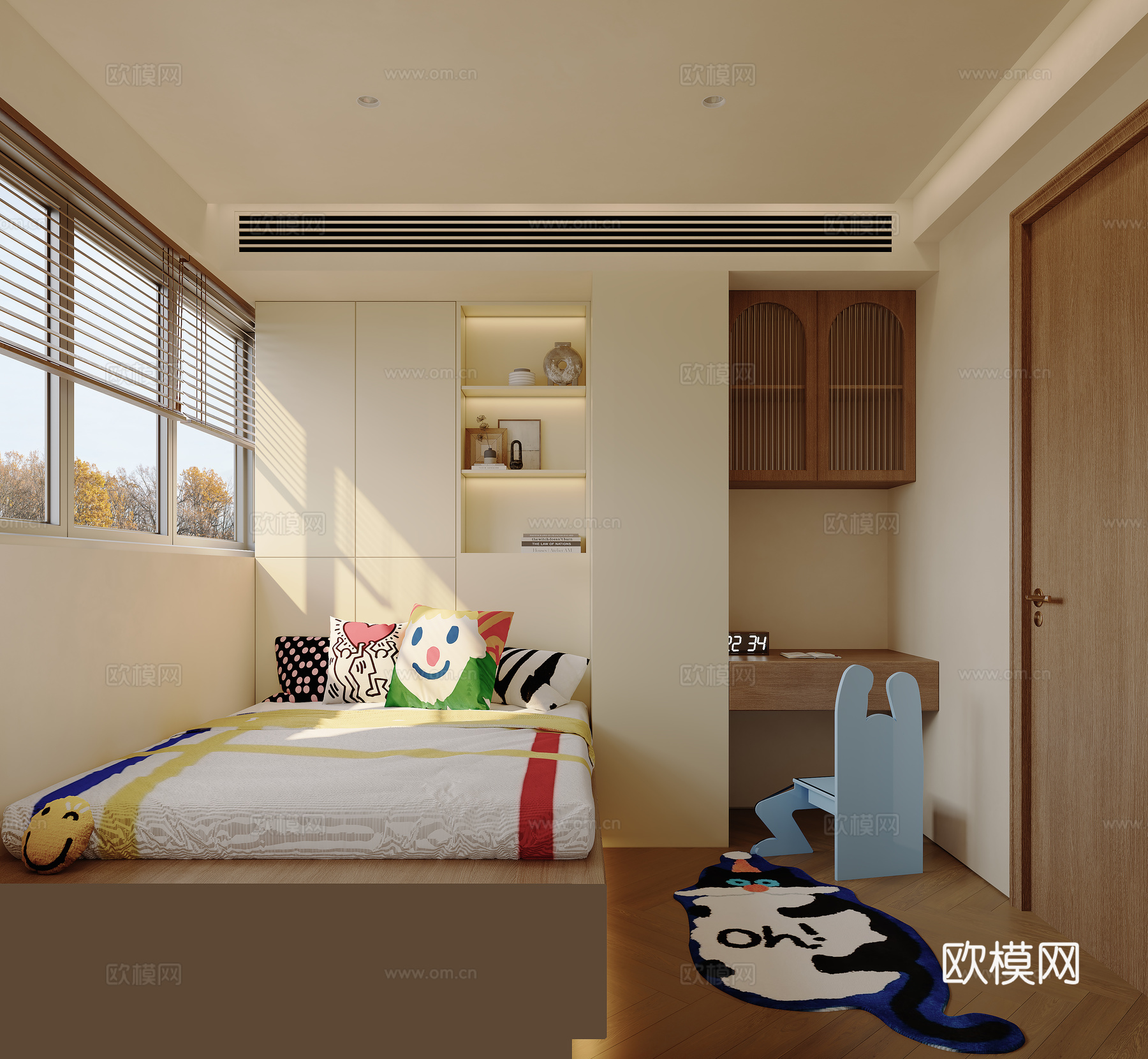 主卧3d模型