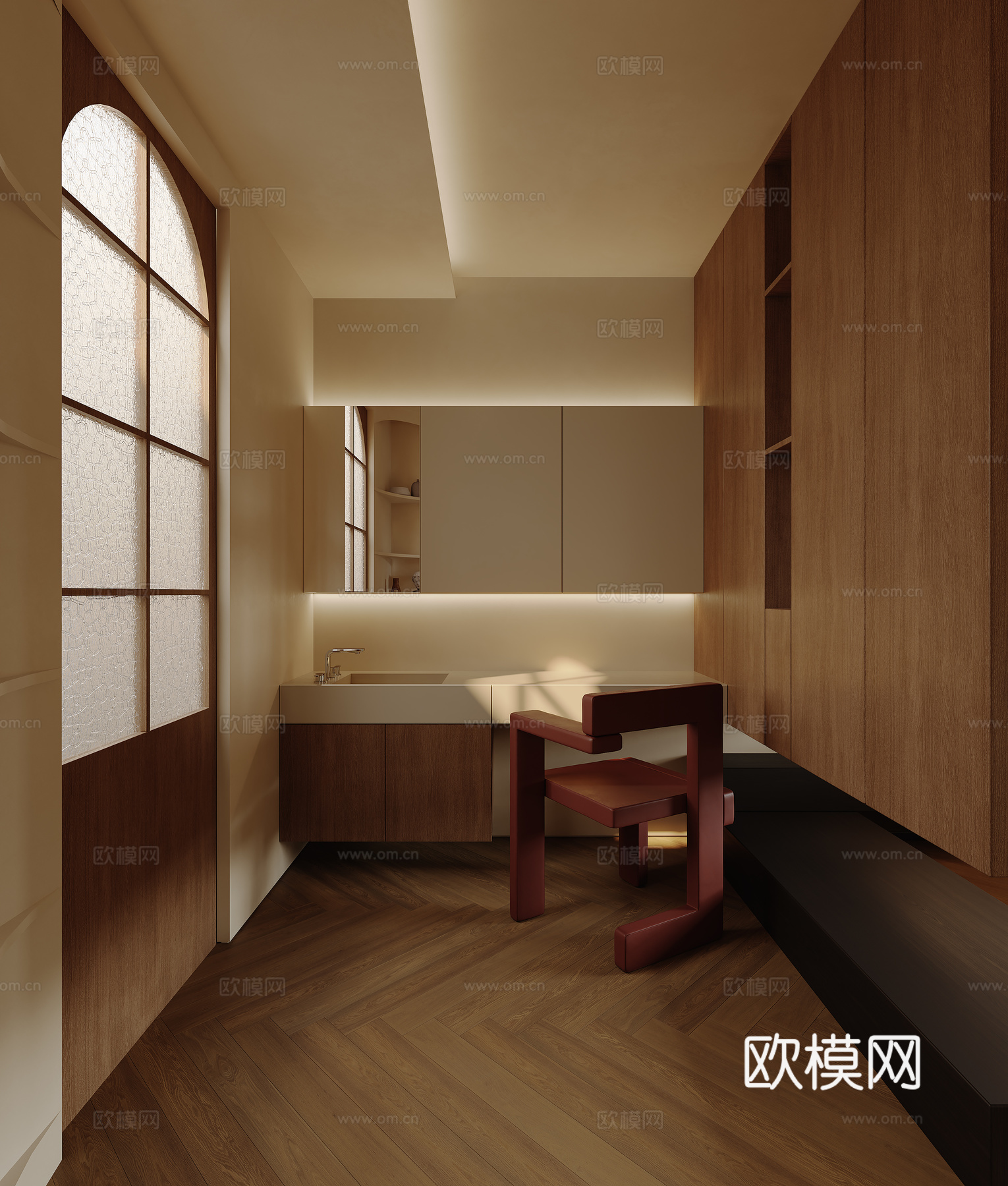 主卧3d模型