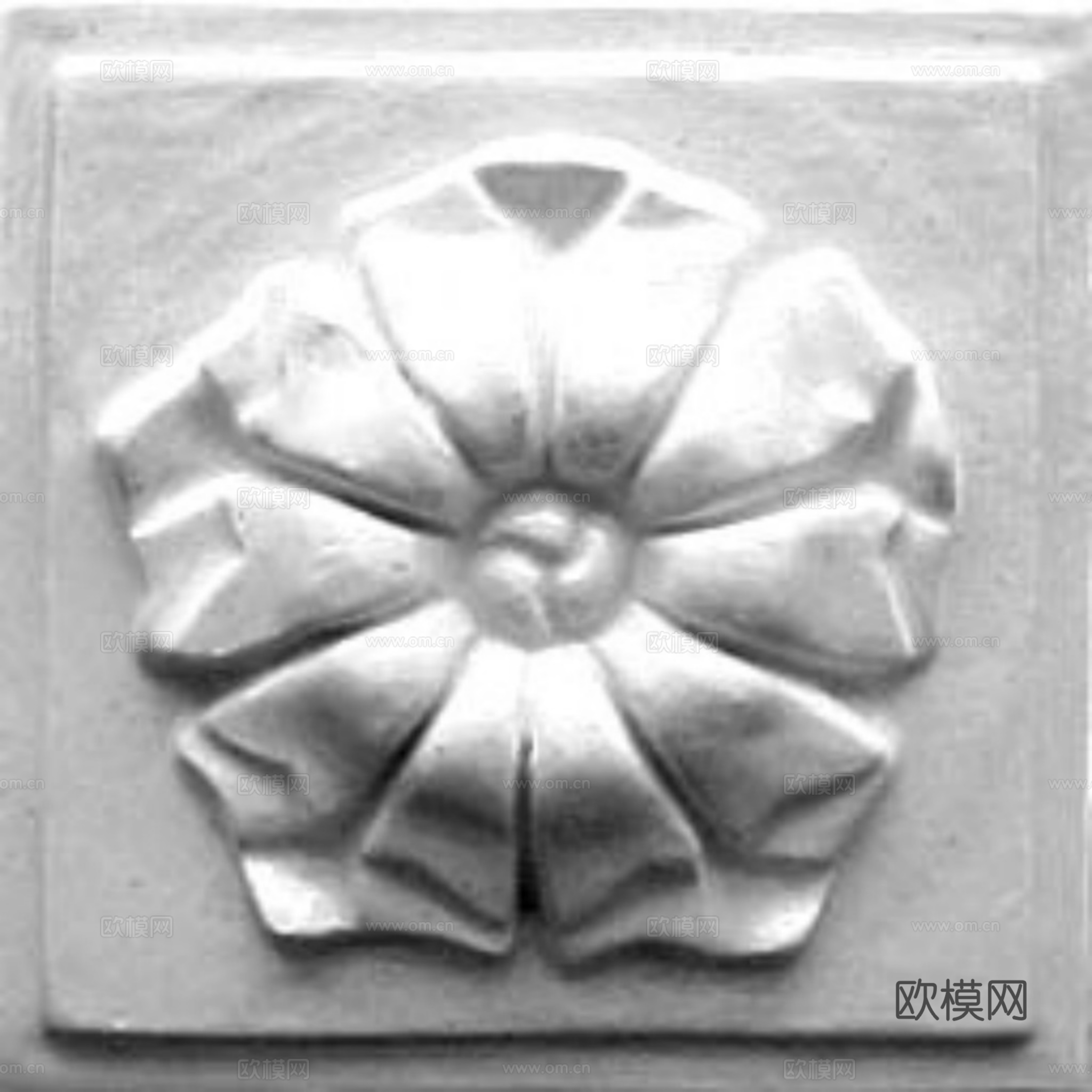 凹凸浮雕 花纹贴图