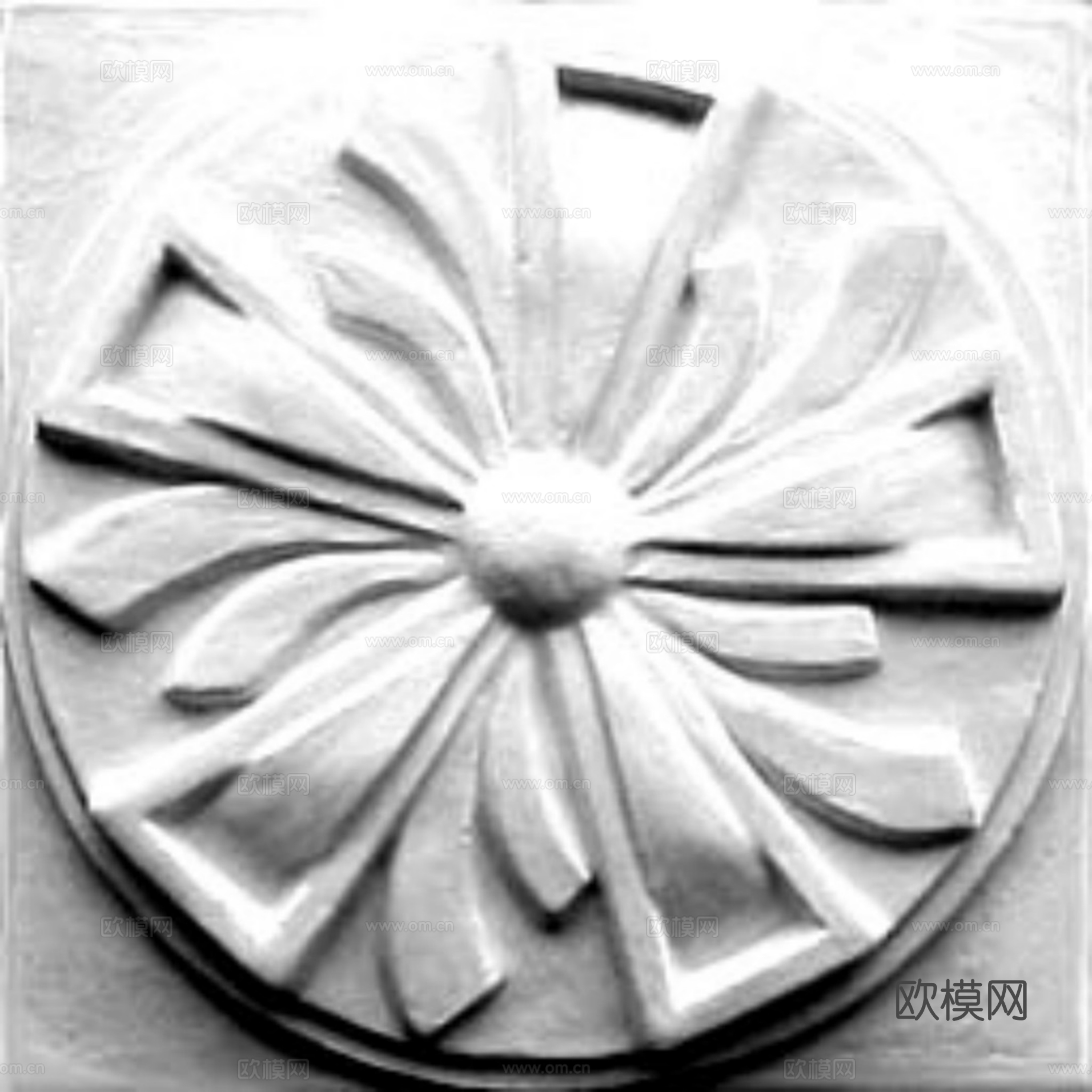 凹凸浮雕 花纹贴图