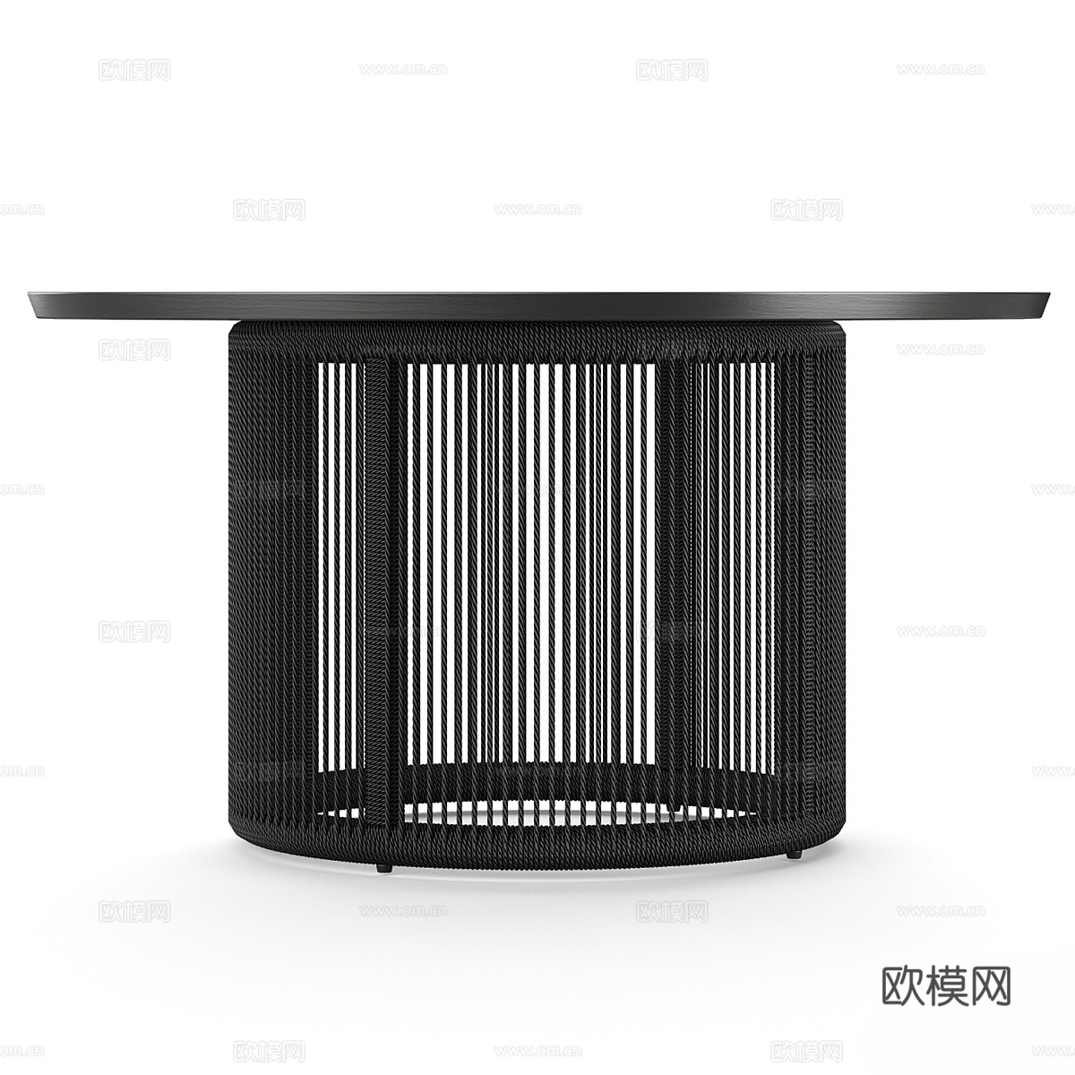 现代意式咖啡桌3d模型