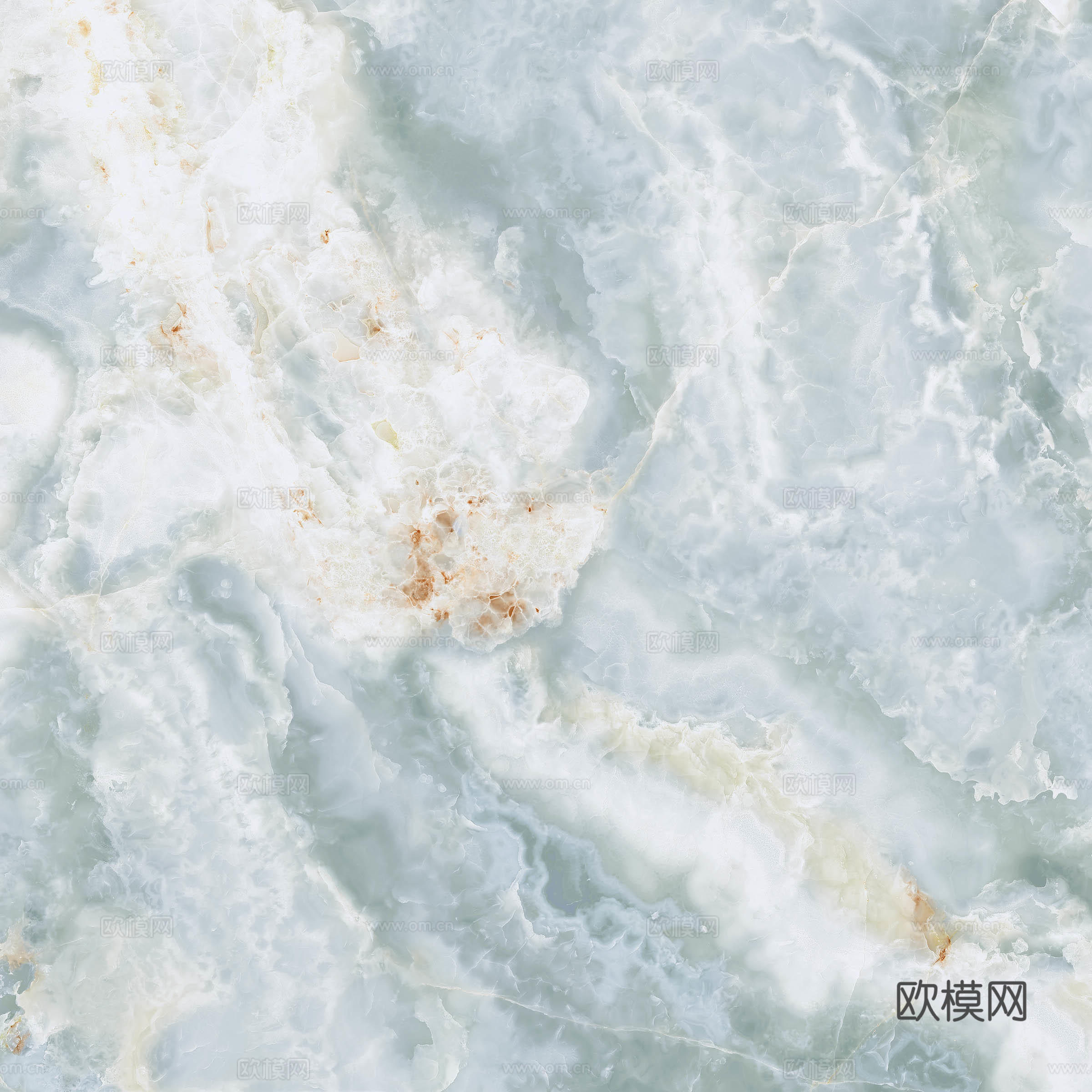 浅蓝色大理石 玉石大理石