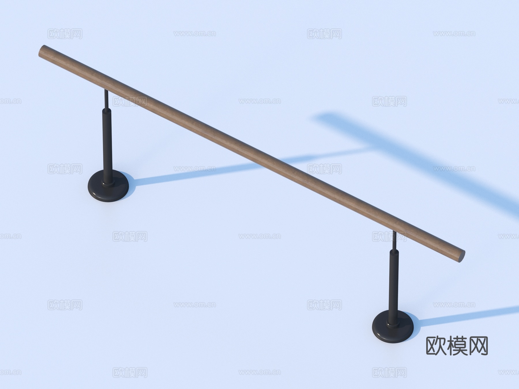 单杠 瑜伽道具3d模型