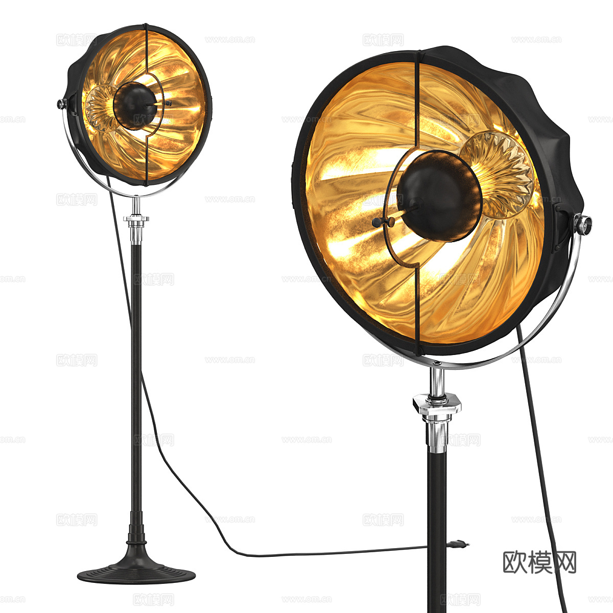 落地灯3d模型下载