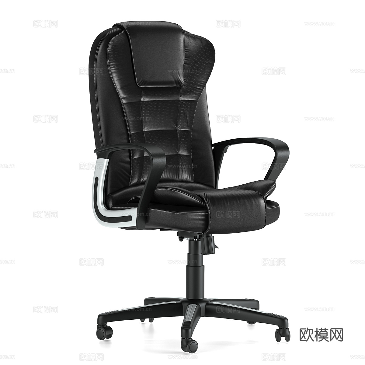 现代Tetchair Baron 办公椅3d模型下载（渲染图1）