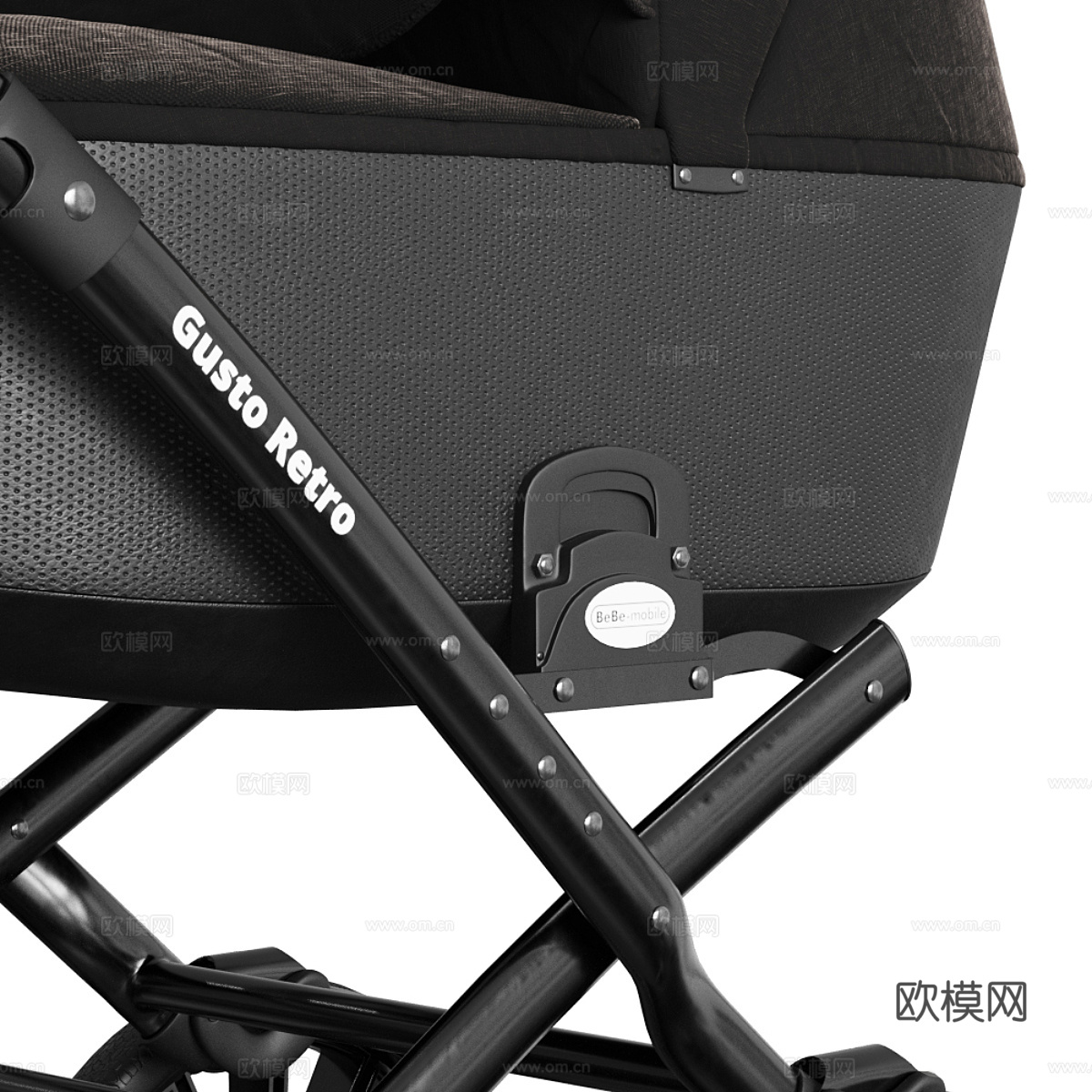 儿童婴儿车3d模型