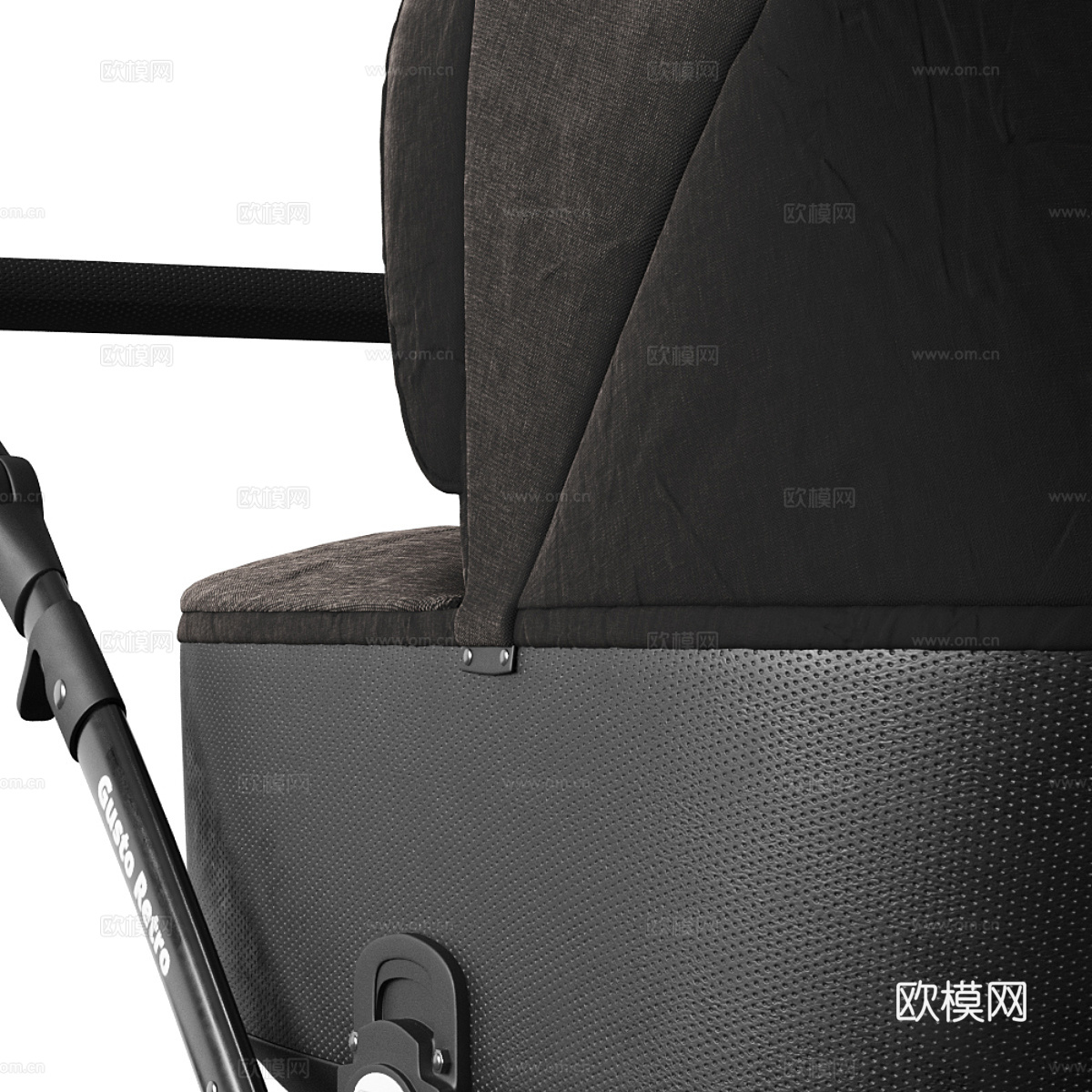 儿童婴儿车3d模型