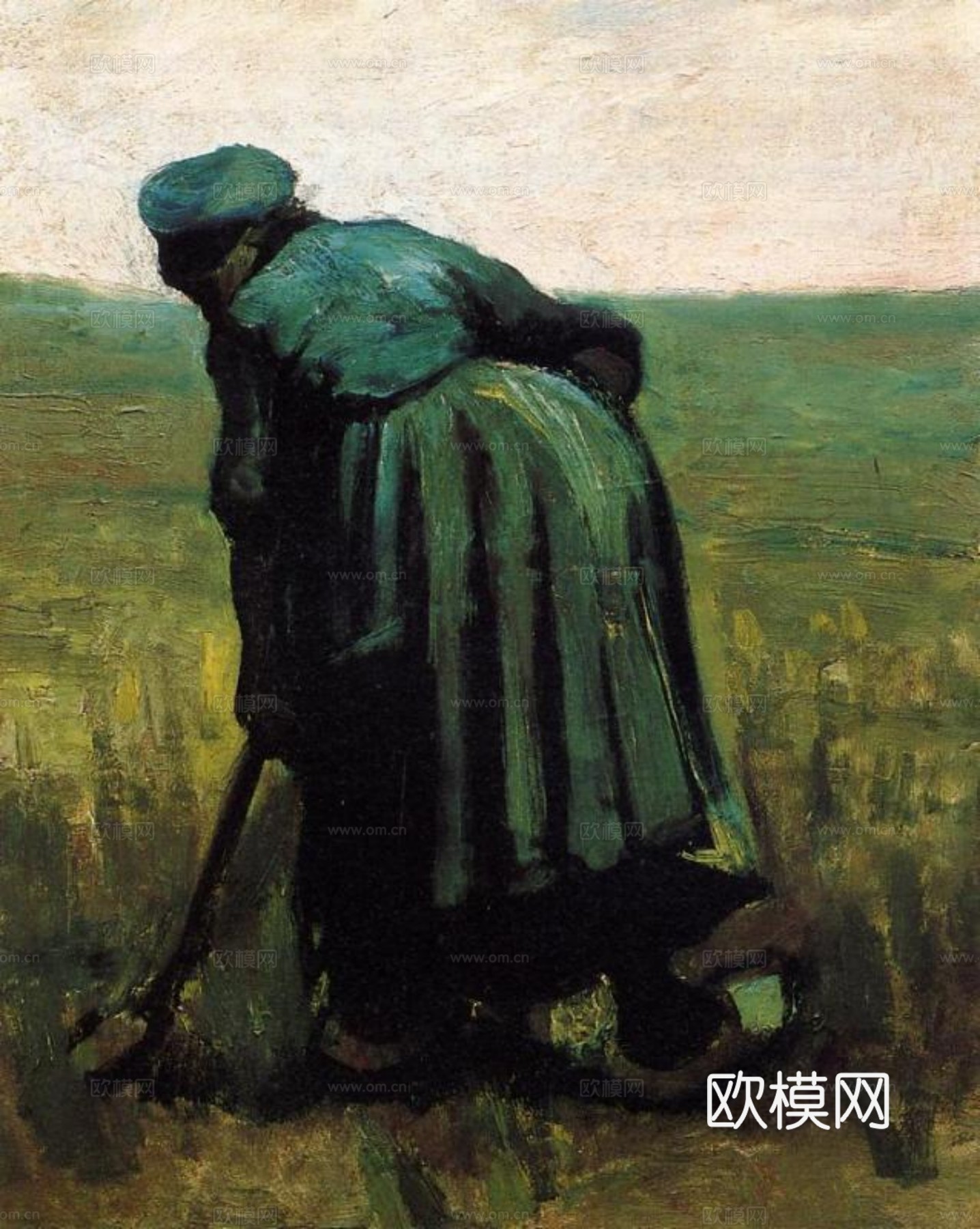 漂亮油画 装饰画 抽象画下载