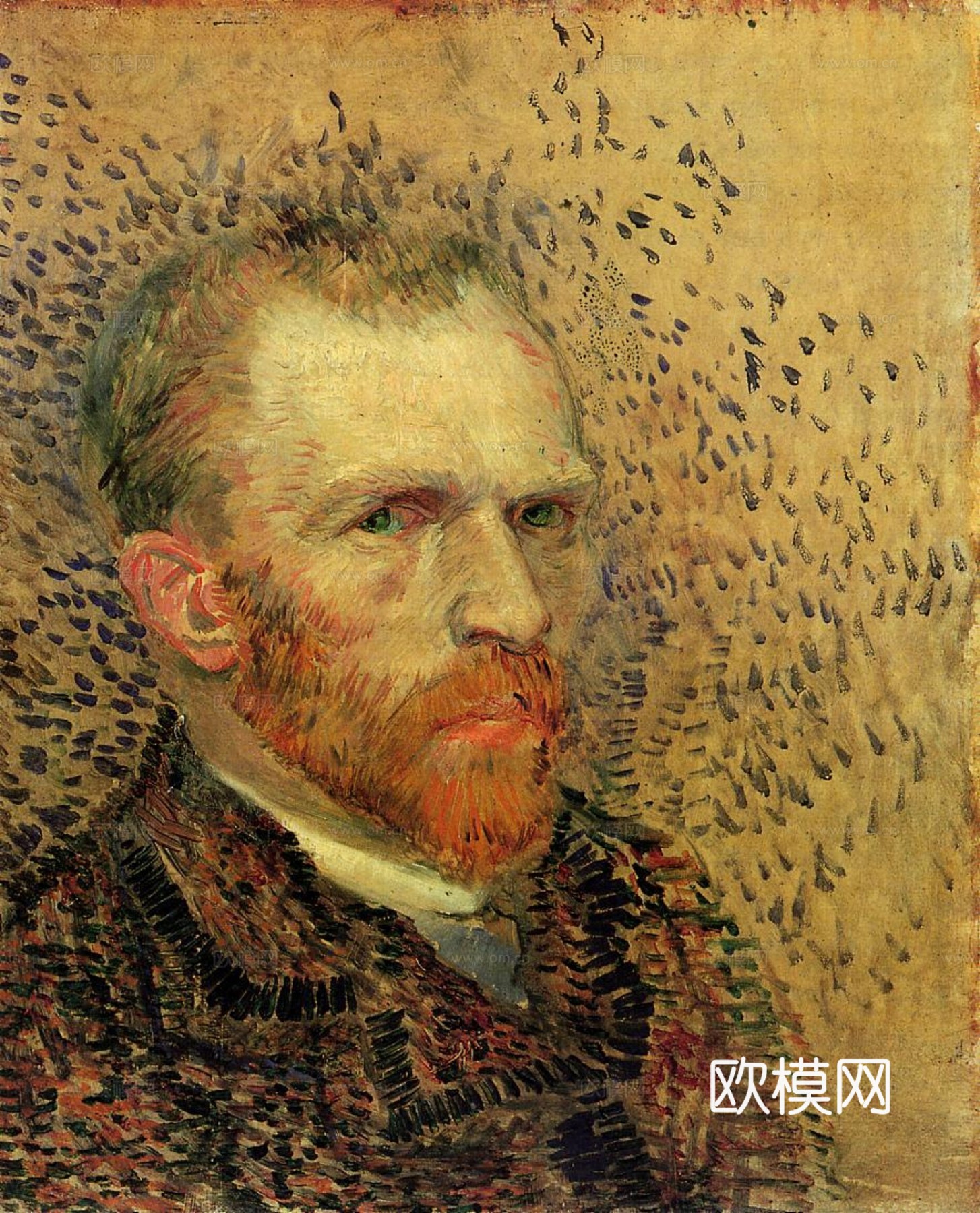 漂亮油画 装饰画 抽象画下载