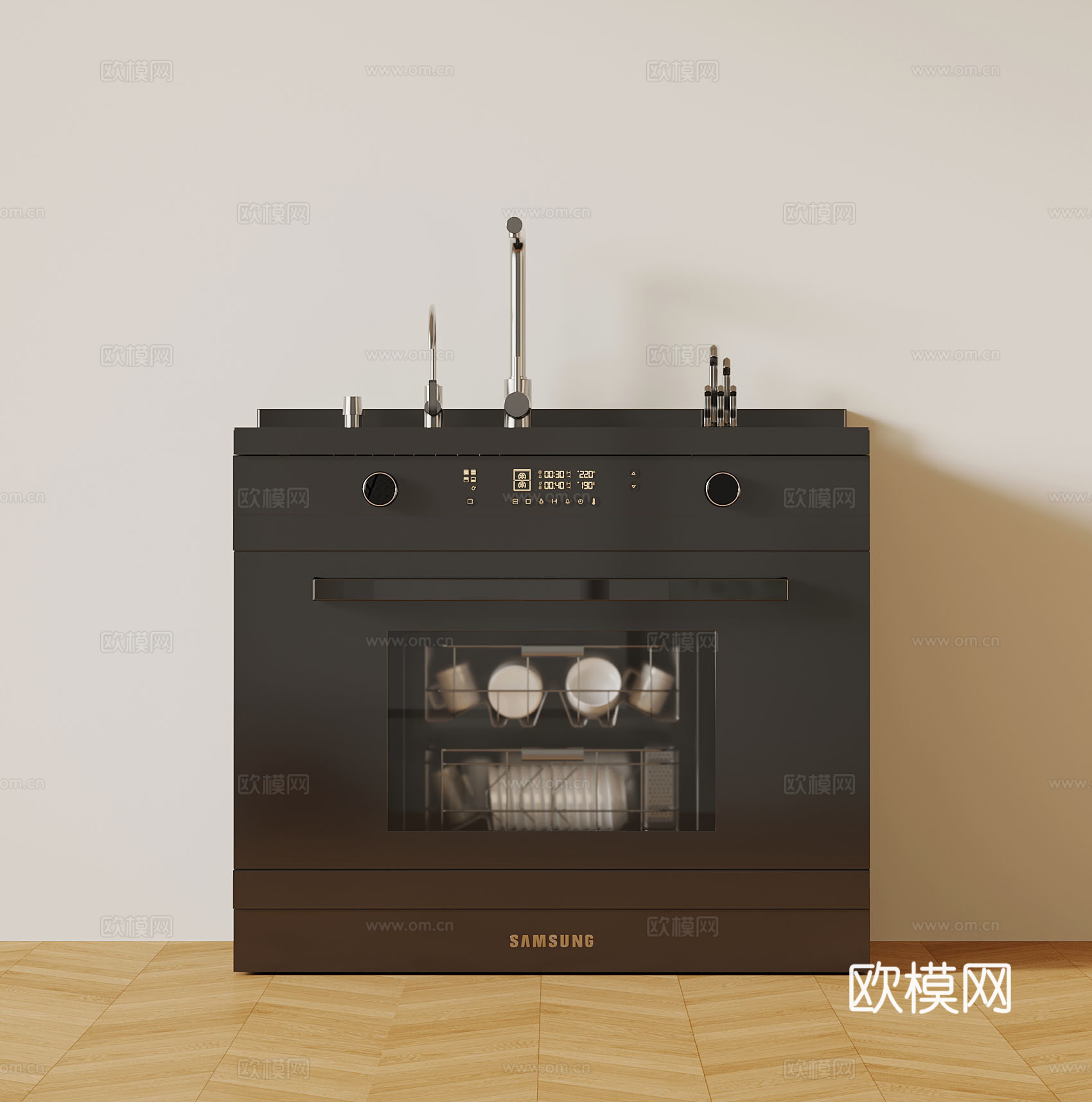 水槽 现代水槽su模型