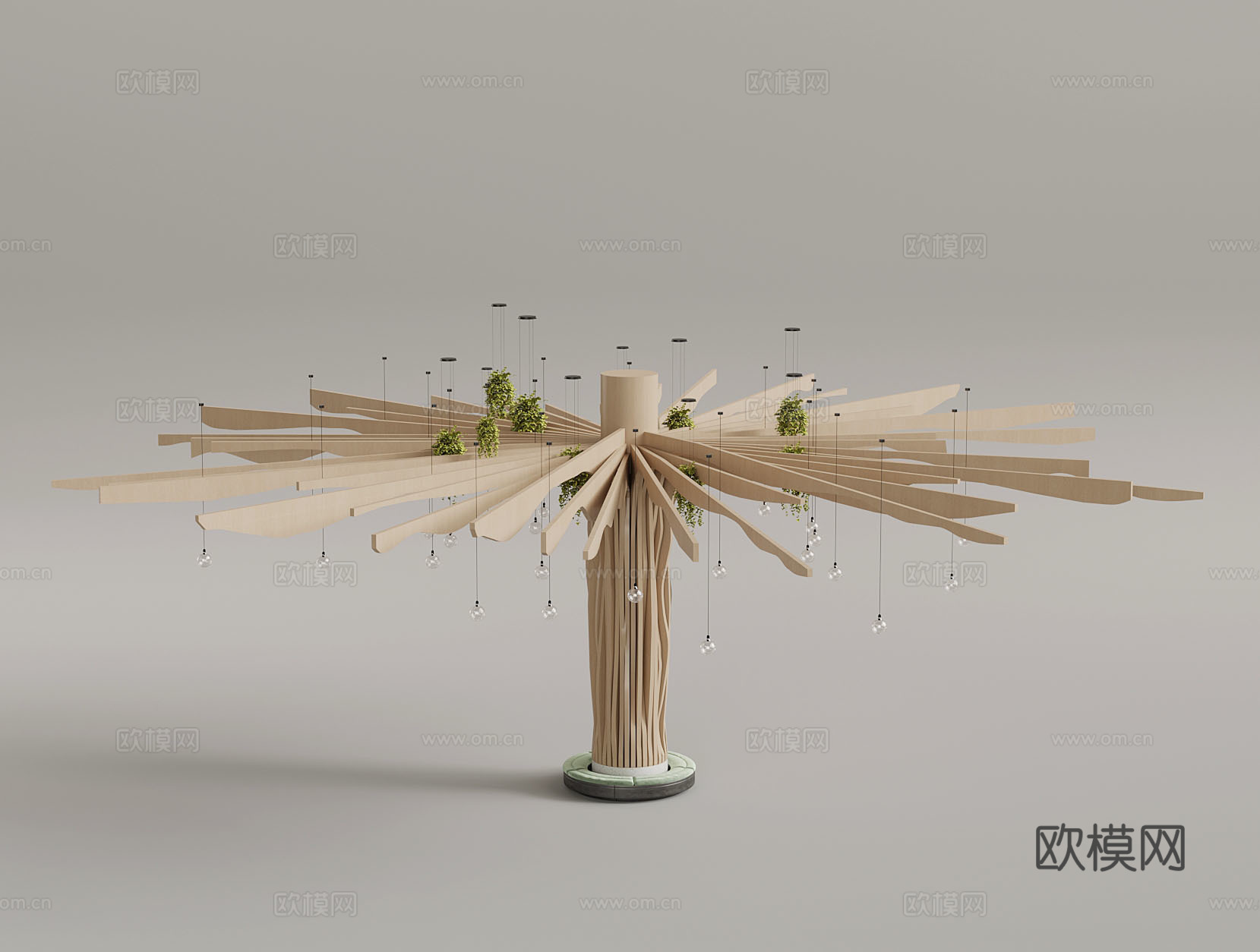 异形柱子 现代异形柱子su模型