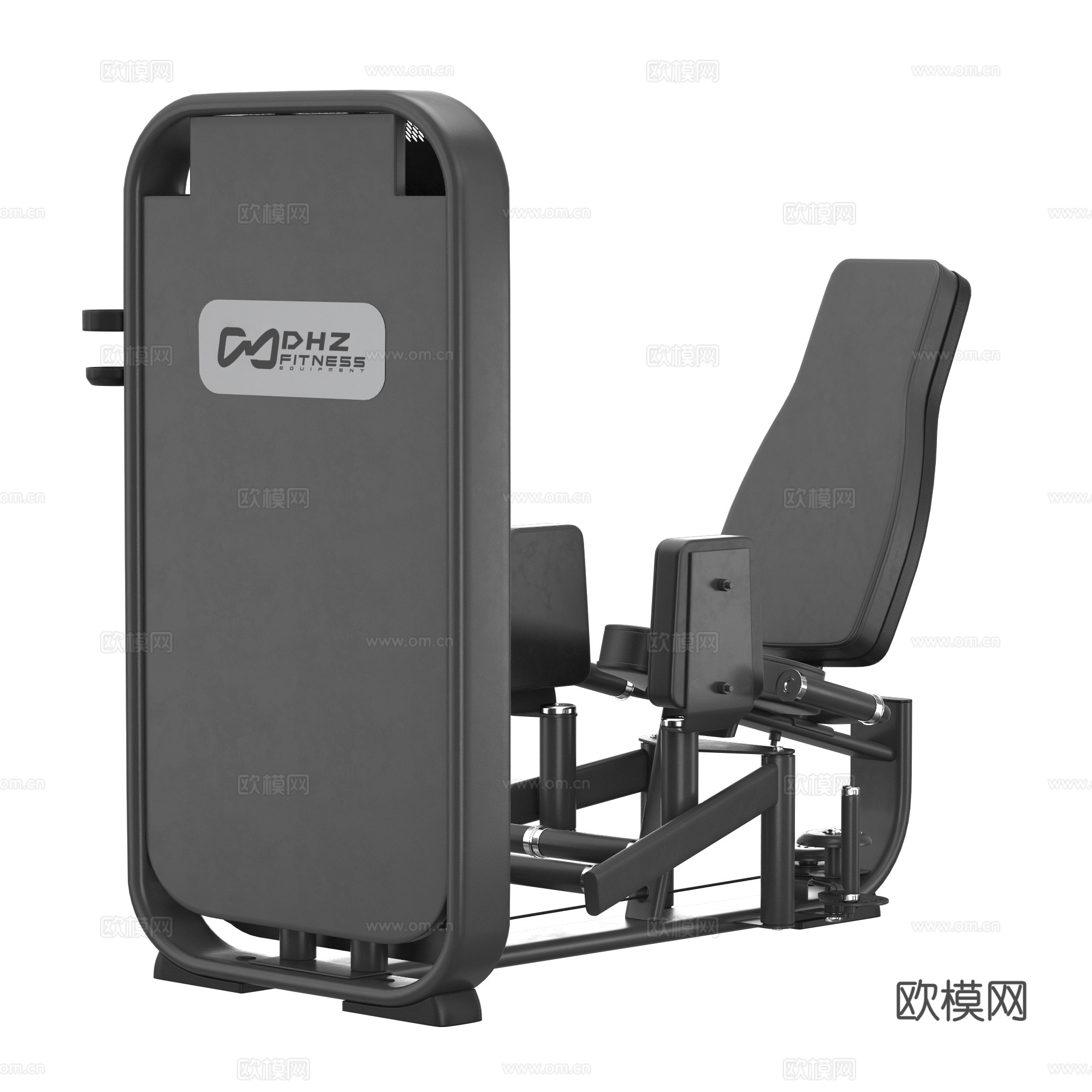 DHZ Fitness E-7021 内收肌-外展肌3d模型